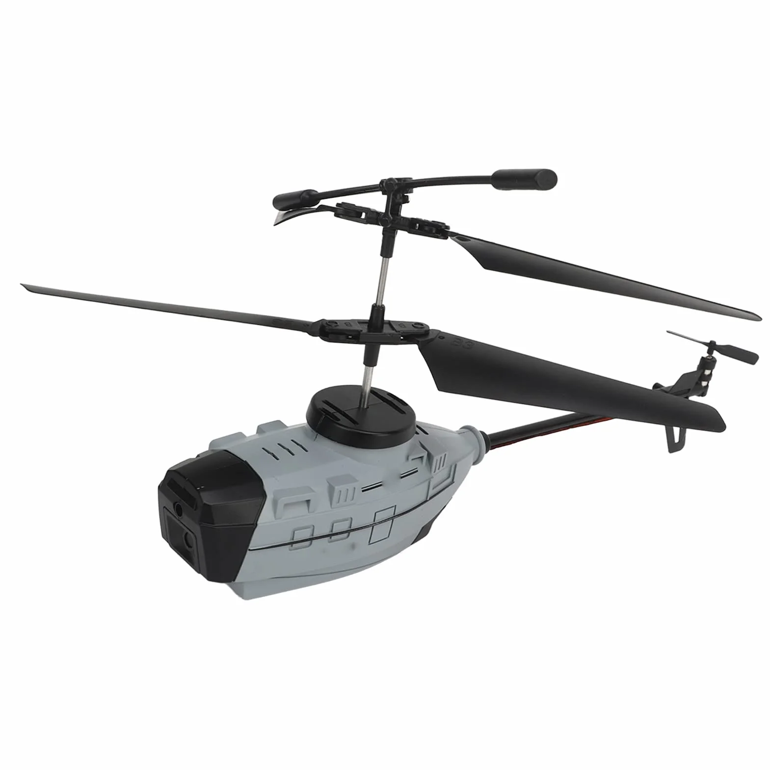 Helikopter RC Zdalnie Sterowany Helikopter z transmisją HD 4K Sterowanie Dotykowe z Dwoma Kamerami do Parku (3 Bateria)