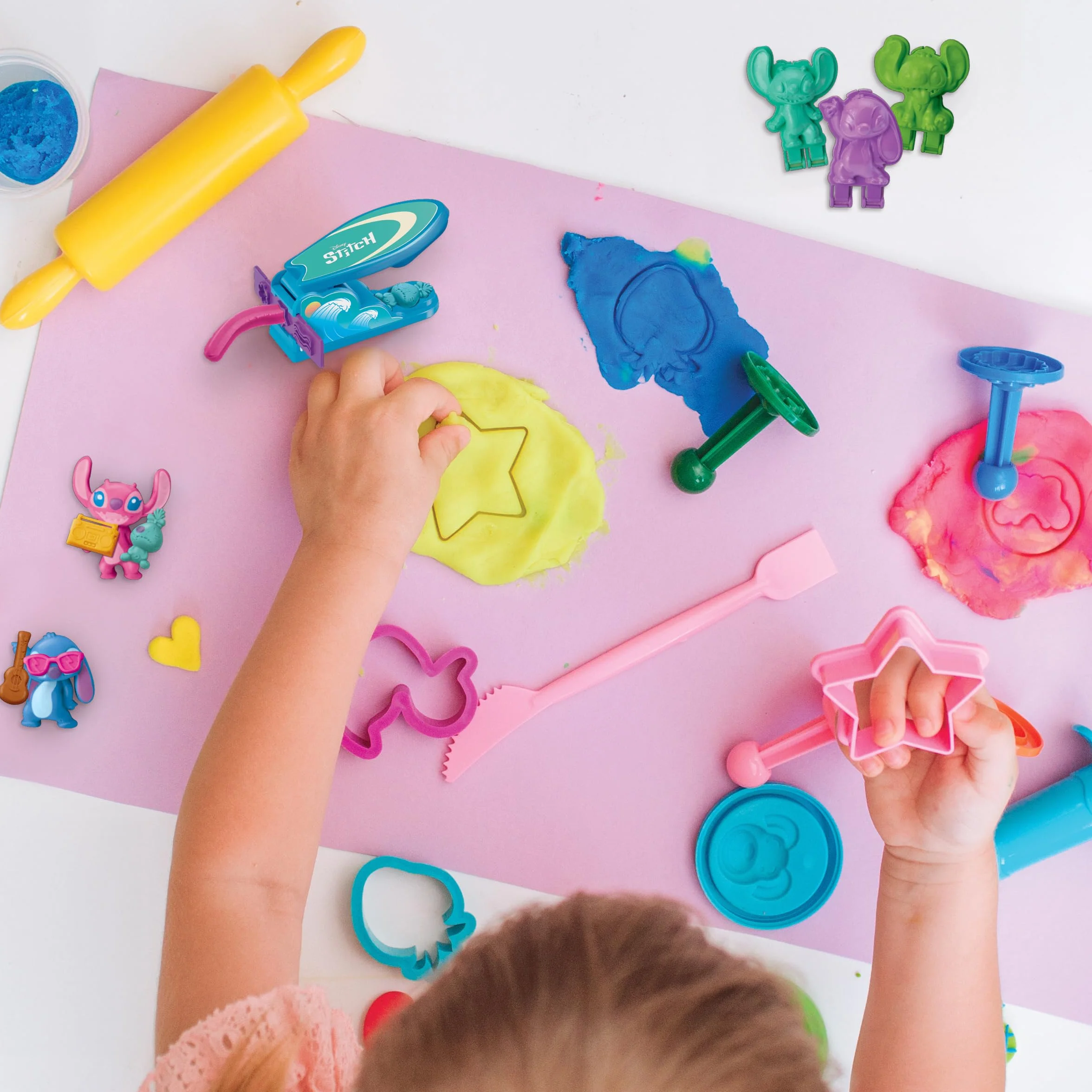 LEXIBOOK, zestaw do robienia figurek z miękką i plastyczną modeliną, CRDOUGH50D