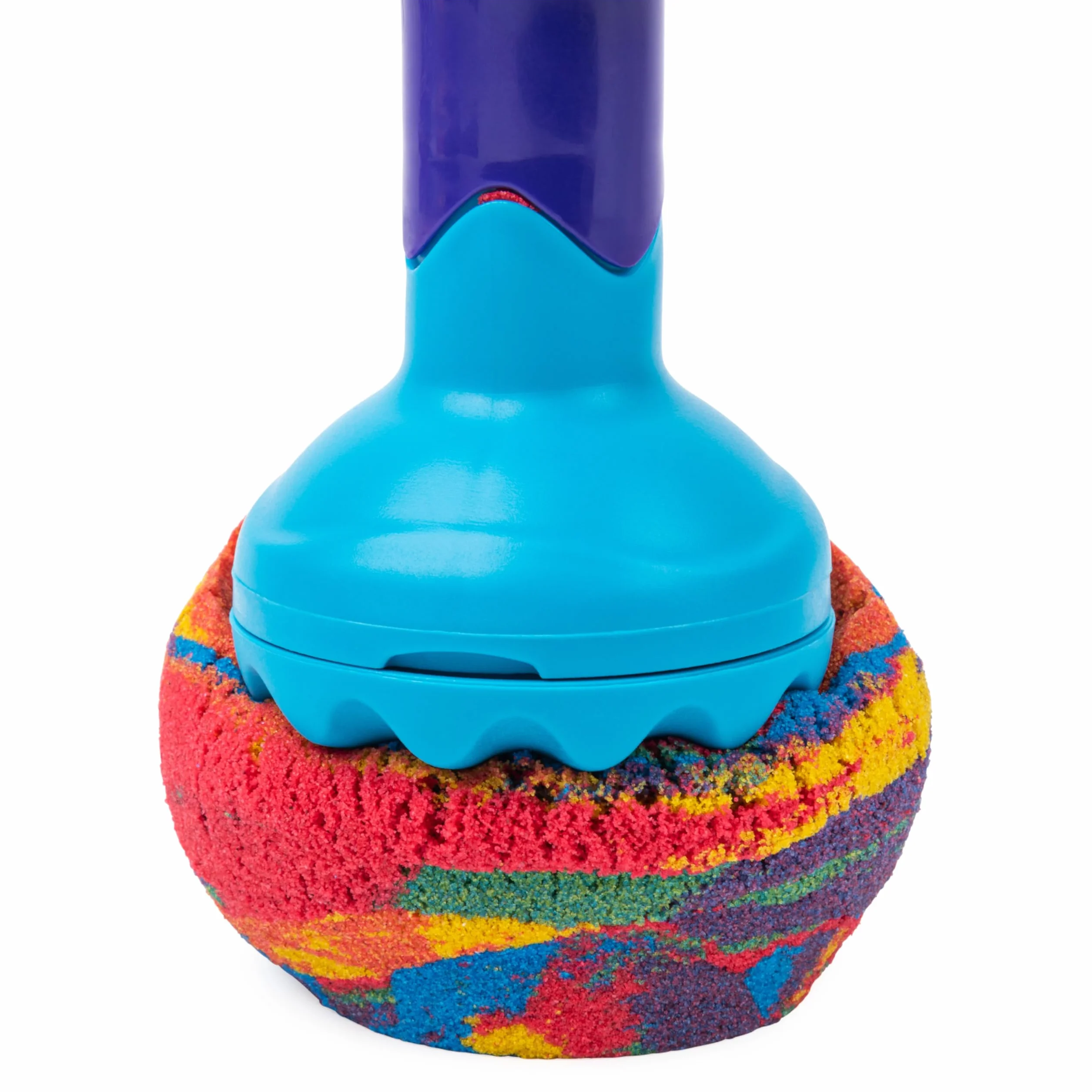 Kinetic Sand, Rainbow Mix Set with 3 Colours of Kinetic Sand (382g) and 6 Tools, for Kids Aged 3 and Up