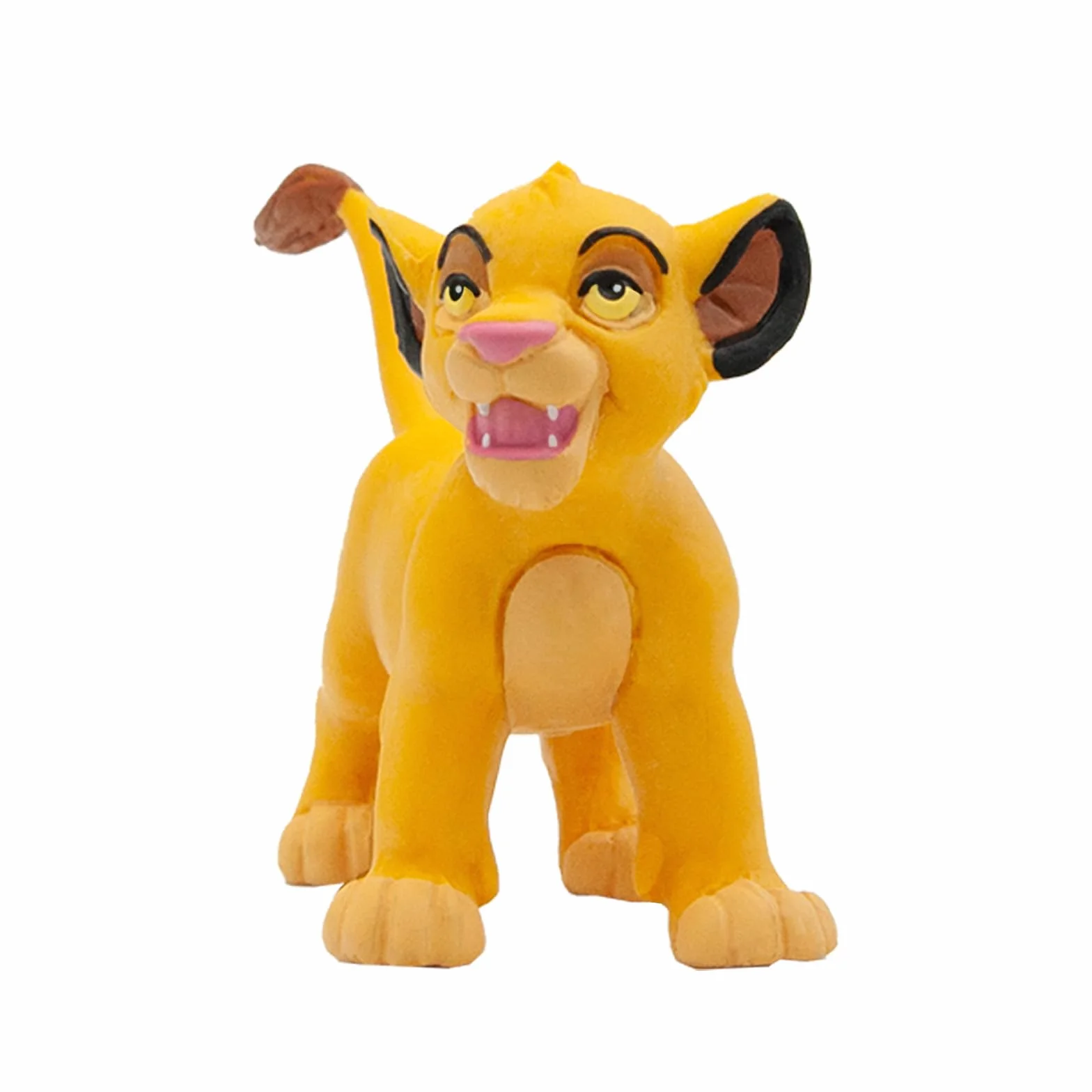 Bullyland 12254 - Figurka młodego Simby z Walta Disneya „Król Lew”, ok. 4,7 cm, szczegółowa, idealna jako mały prezent dla dzieci w wieku 3 lat i starszych