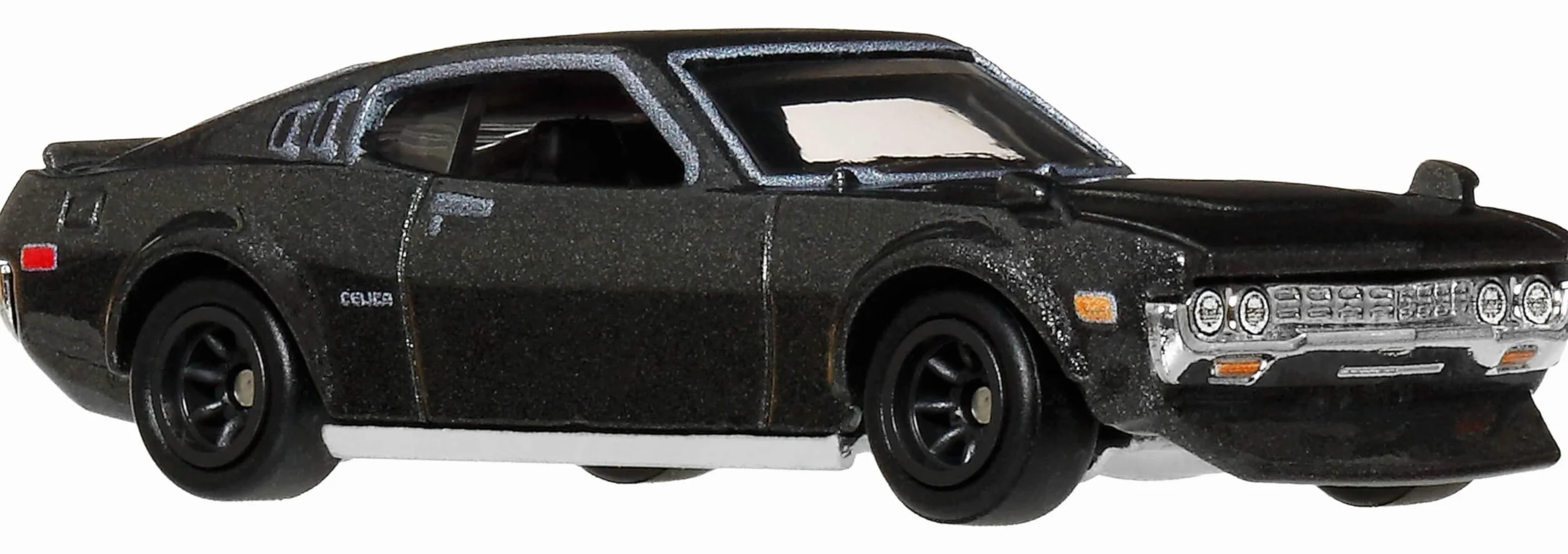 Hot Wheels Premium Car Culture Kultowe auta Samochodzik 1977 Toyota Celica (RA28), metalowe auto w skali 1:64, opony Real Riders, metalowa konstrukcja, samochód zabawka, JKD98