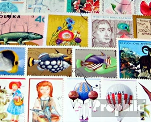 Polska 100 ró?ne Specjalne znaczki (Znaczki dla kolekcjonerów)
