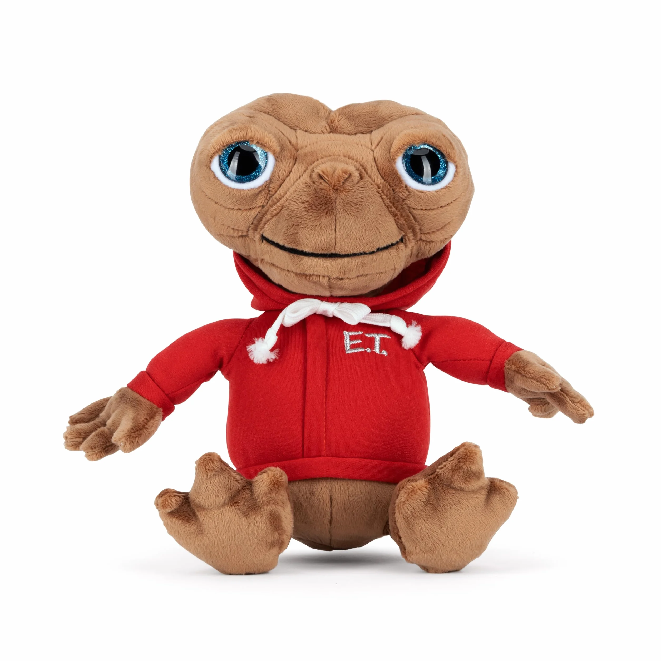 Schmidt Spiele 42819 E.T. Obcy z kapturem, pluszowa figurka 24 cm