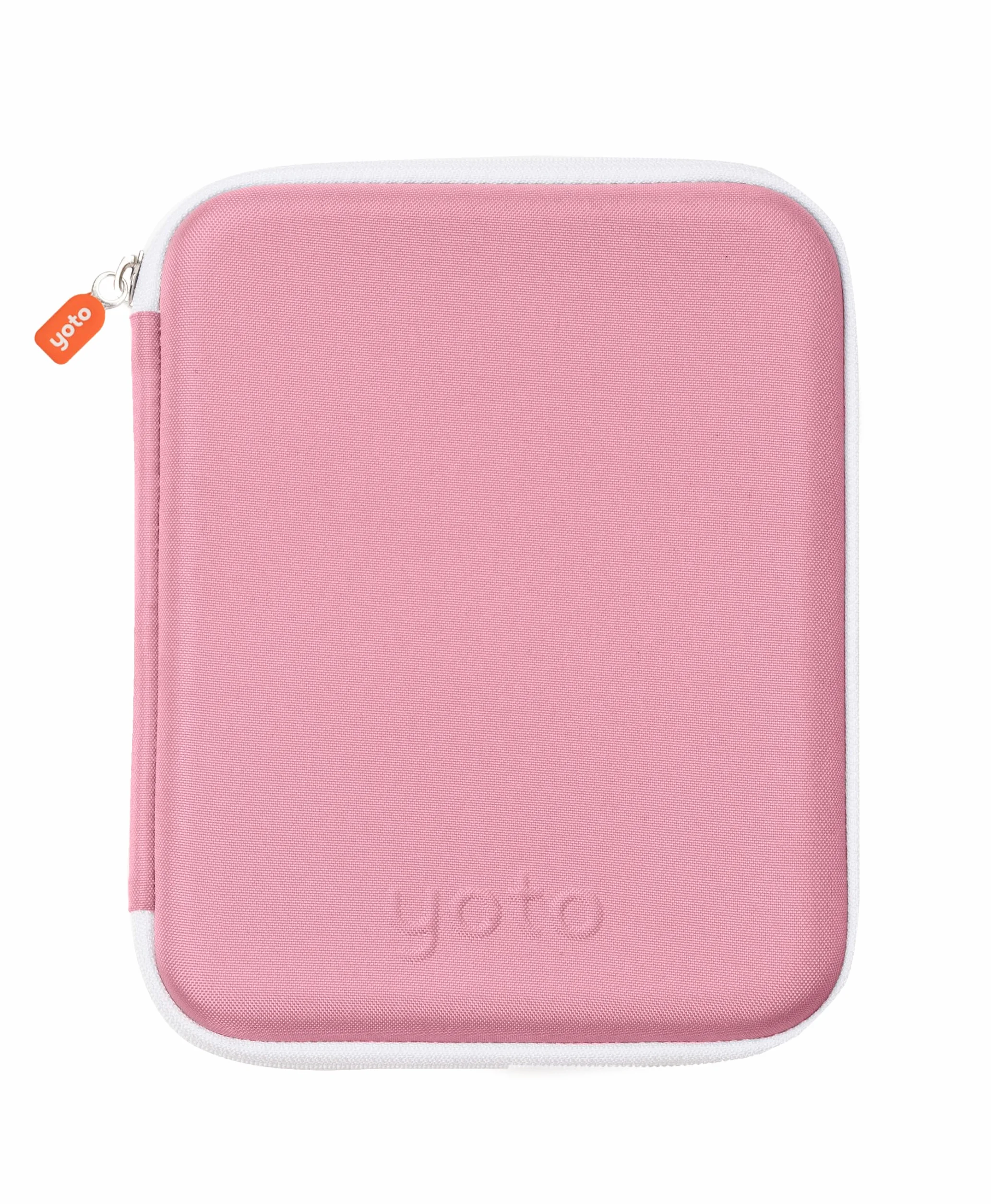 Yoto Card Case w kolorze różowym – miękki folder podróżny mieszczący do 64 kart audio Yoto