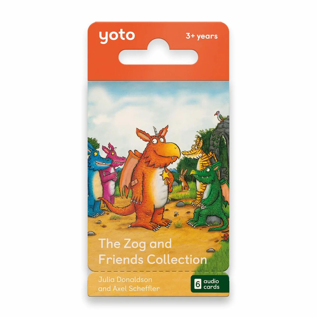 Yoto Zog & Friends autorstwa Julii Donaldson - Karta Kid English Audiobook do użytku z odtwarzaczem Yoto i mini odtwarzaczem audio All-in-1, dla dzieci w wieku 3+