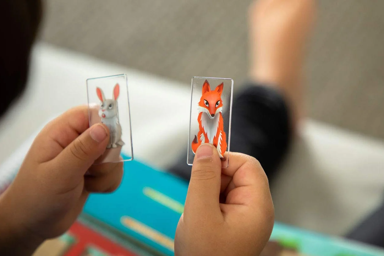 Smart Games - Down the Rabbit Hole, Magnetic Puzzle Game with 48 Challenges, 5+ Years