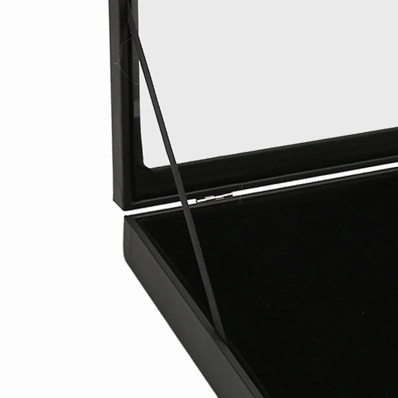 Pin Display Case, 13,8 X 9,4 X 2 Cale, Duża pojemność, Przezroczysta Pyłoszczelna Ramka do Kolekcji Pinów, Rama Shadow Box na Medale Wojskowe, Tagi Plażowe, Szpilki do Biżuterii