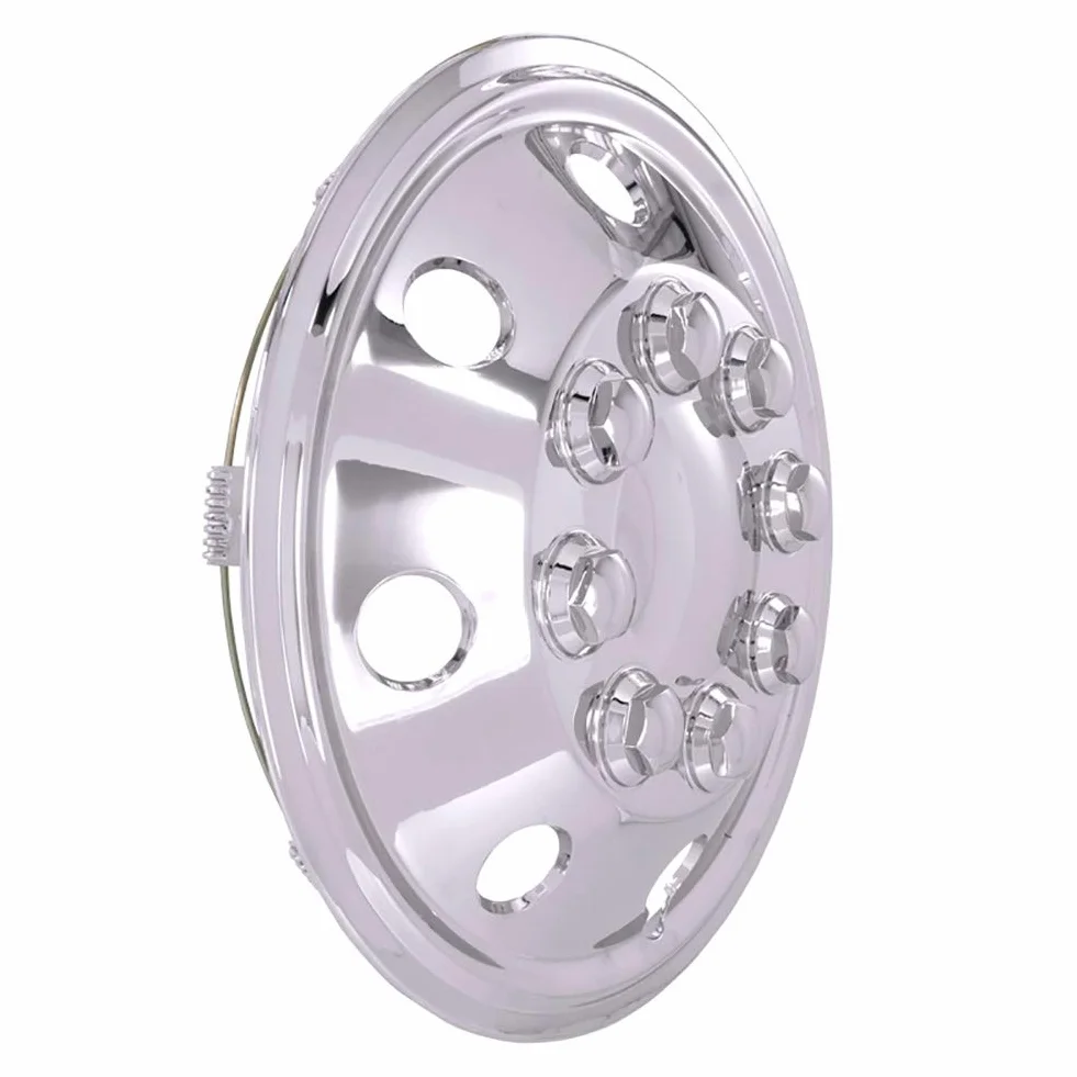 Auto-Style Zestaw Kołpaków Ozdobnych, Srebrny, 15"