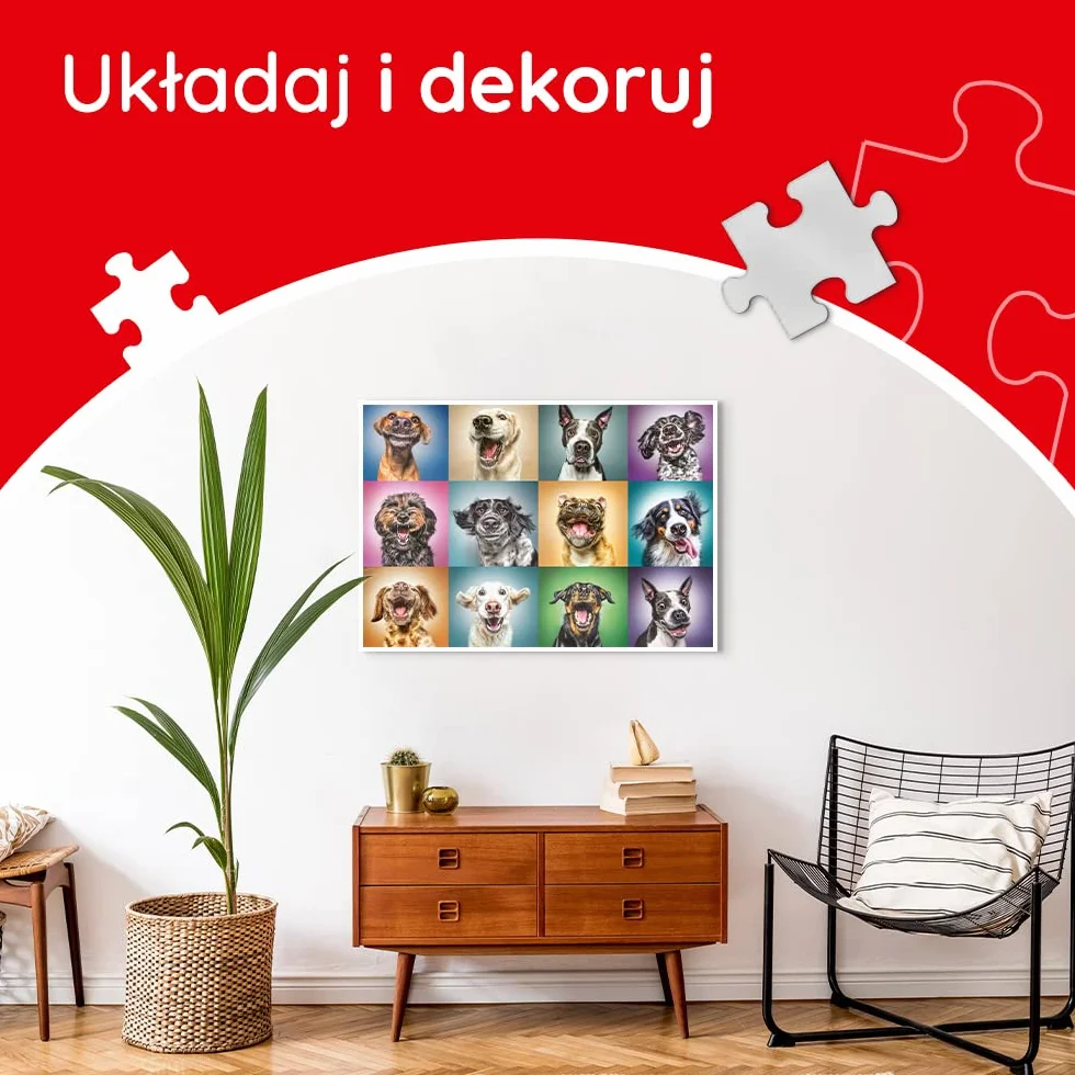 Trefl - Kapibara - Puzzle 1000 Elementów - Układanka z Kapibarą na Tle Wodospadu, dla Dorosłych i Dzieci od 14 lat