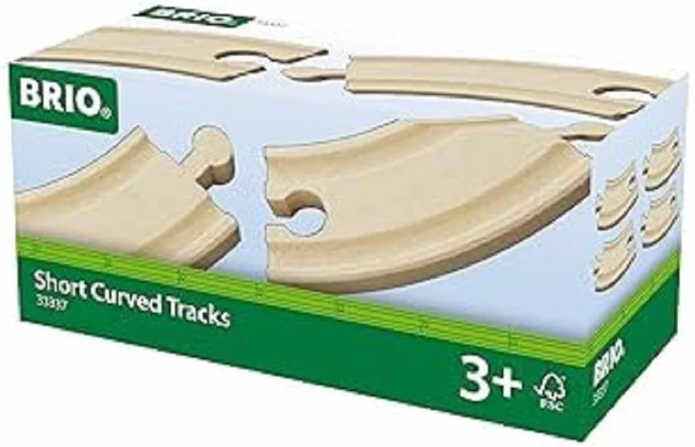 Brio 63333700 Krótkie Zakręty (63333700) Bezpieczna Zabawka Dla Dzieci Powyżej 3 Lat