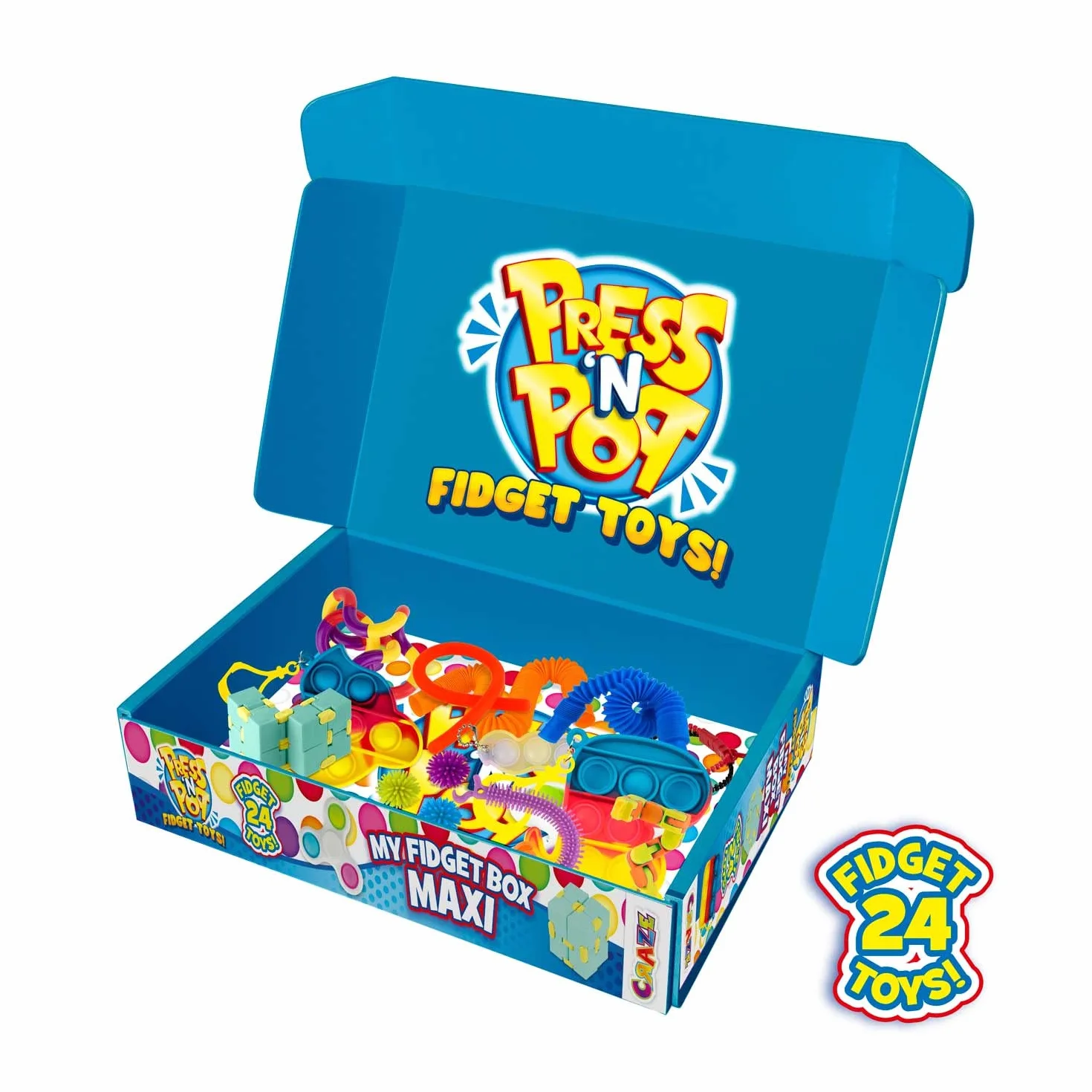 PRESS n POP FIDGET Maxi BOX