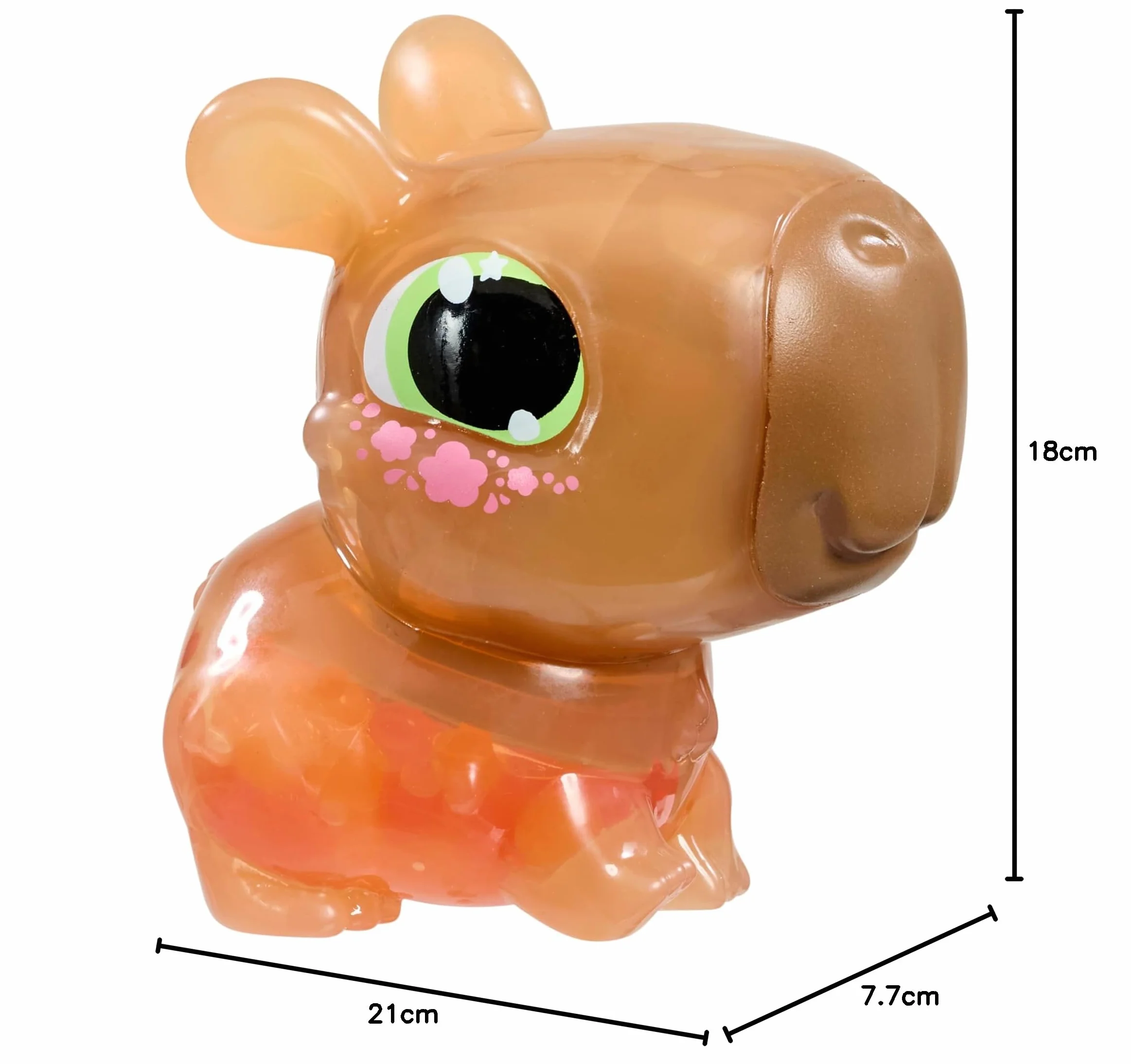 Animagic Let's Glo Capybara Brown