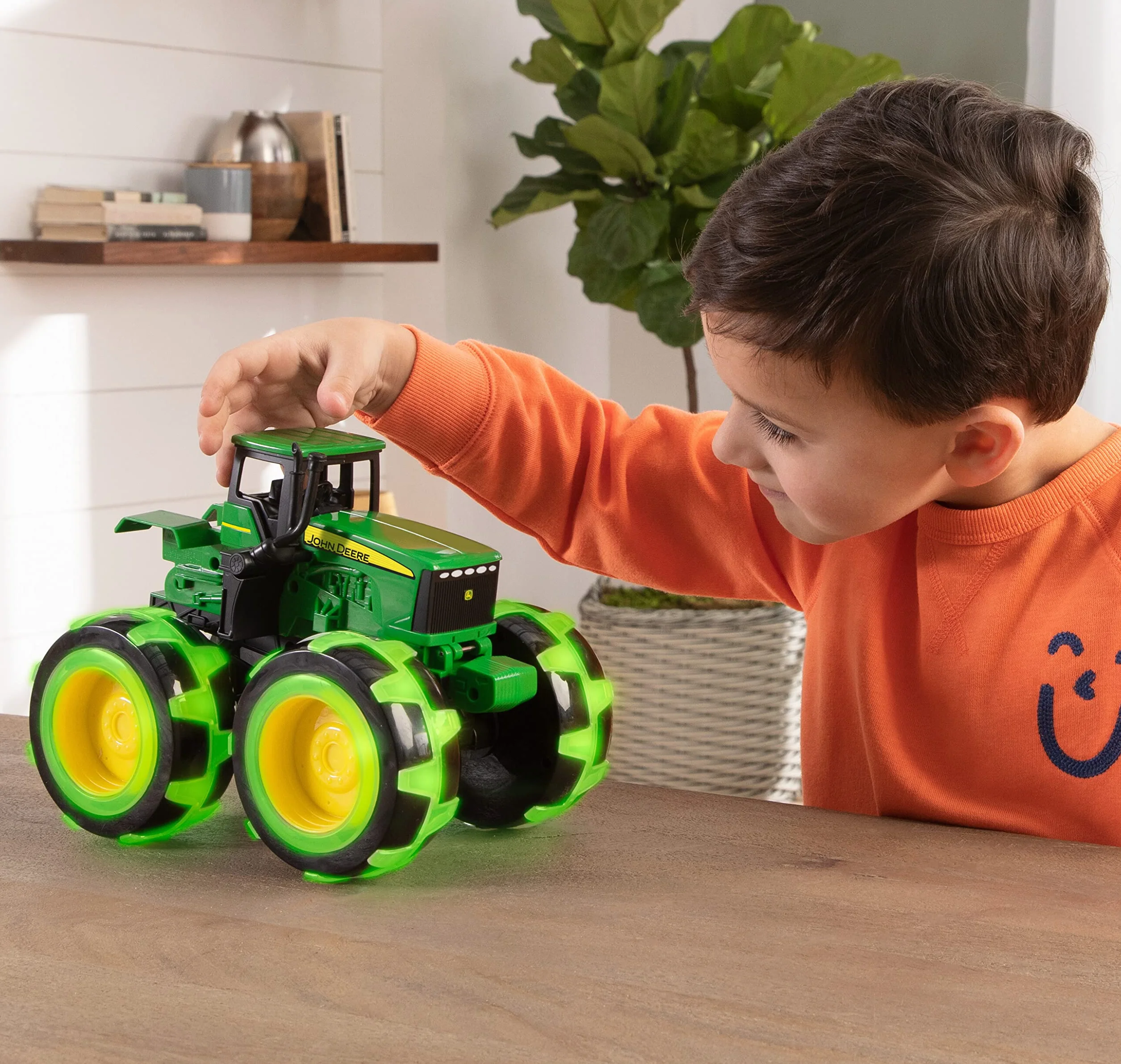 John Deere Kids FBA_46434 Zabawkowy Traktor, Wielokolorowy, 37792