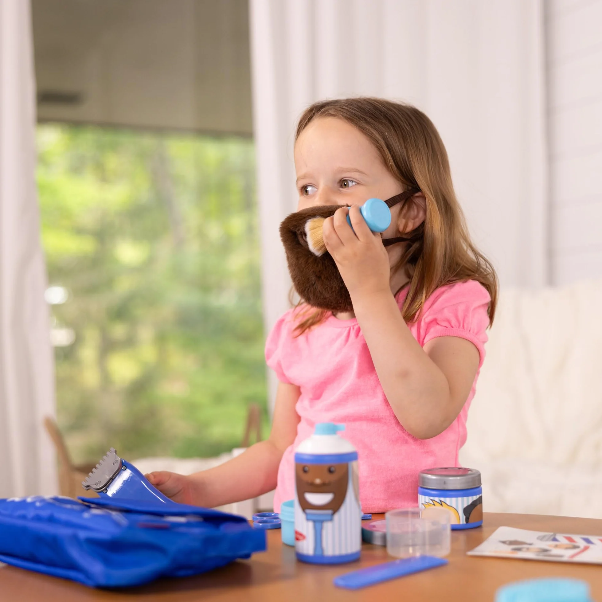 Melissa & Doug, Zestaw do zabawy we fryzjera dla chłopców i dziewczynek w wieku powyżej 3. roku życia