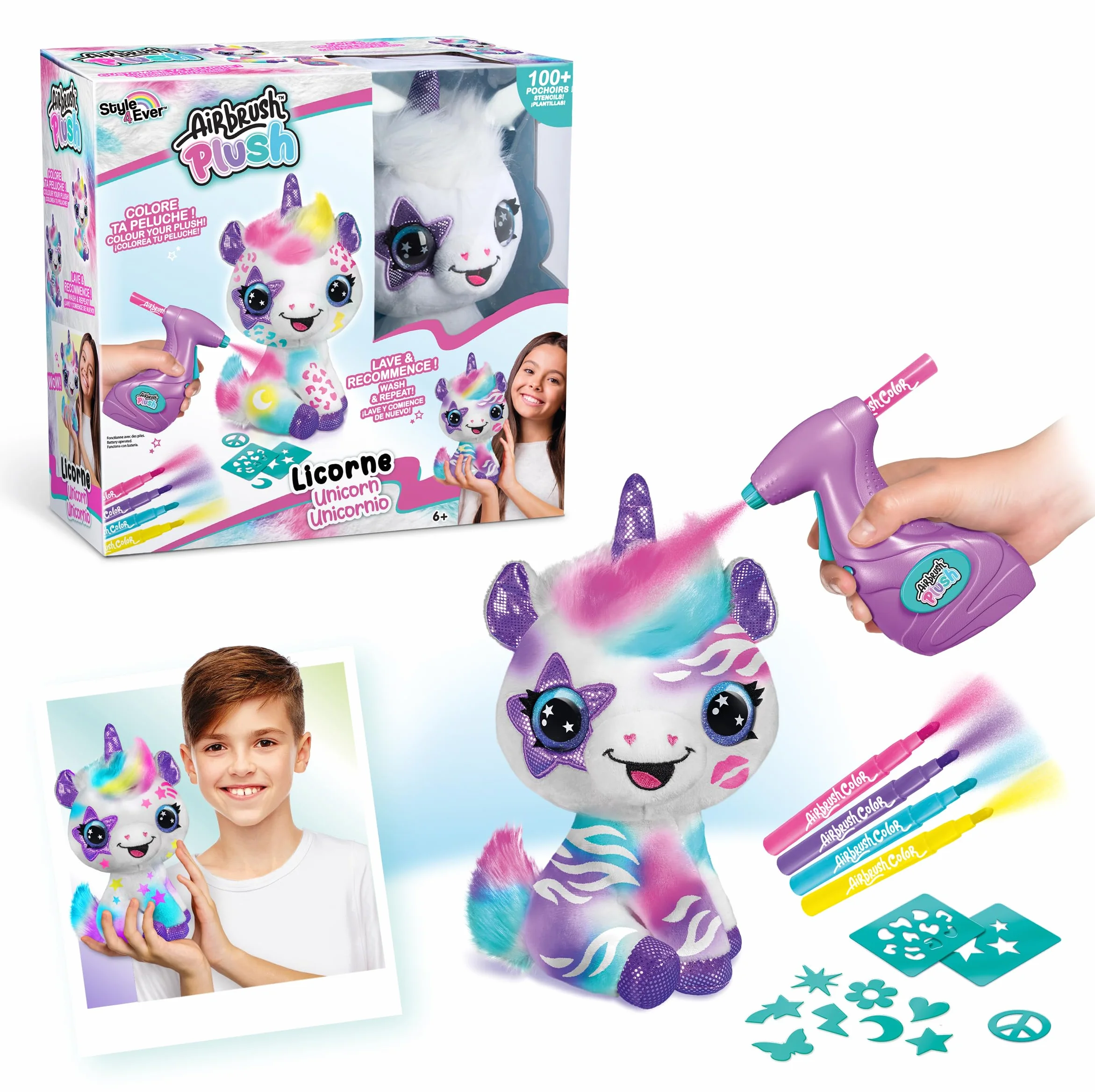 Canal Toys - Pokoloruj swój Jednorożec ZABAWKI, od 6 roku życia, kolor biały (OFG 228)