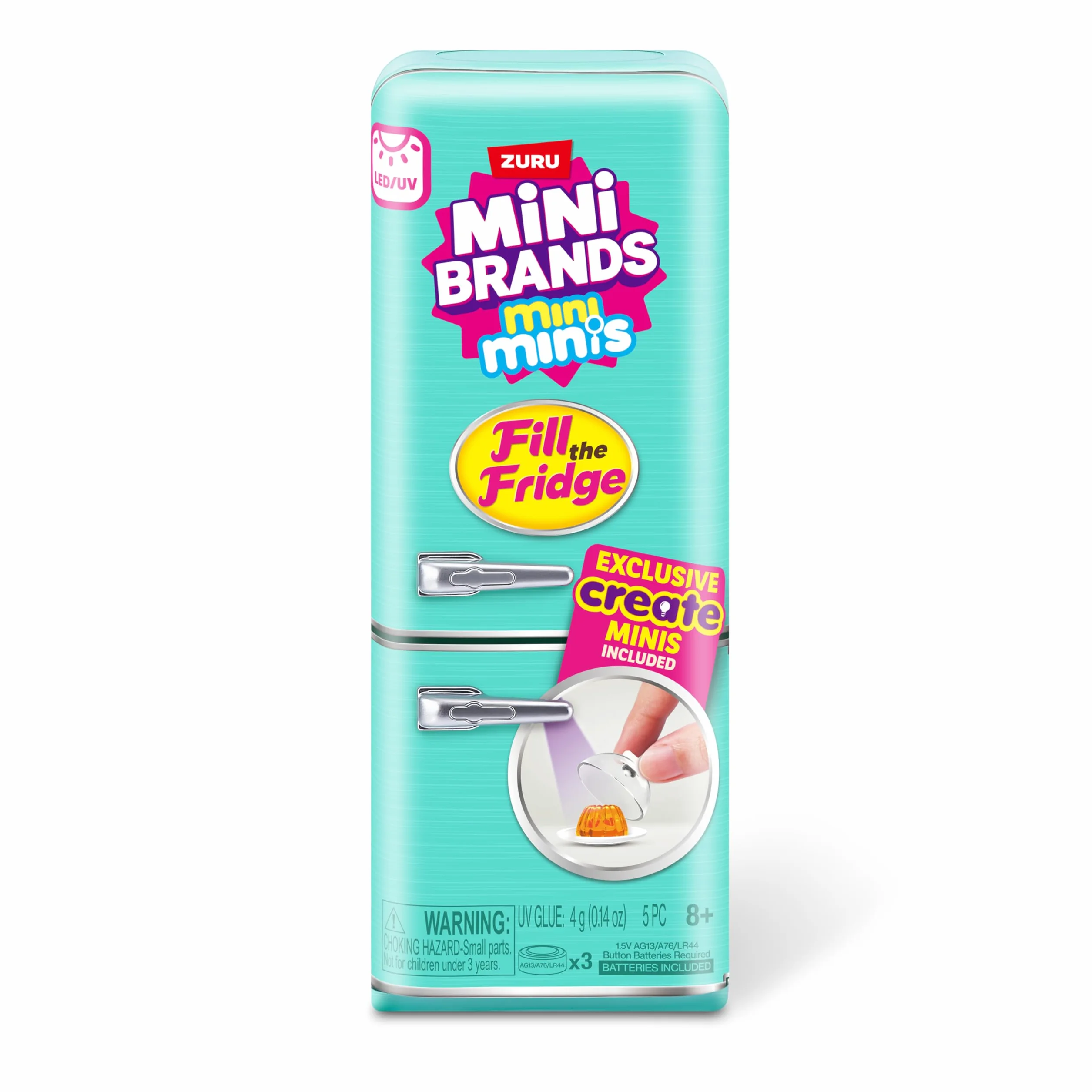 Mini Brands Wypełnij lodówkę PLAYSET-Series 1-Shrink Wrap, 77673