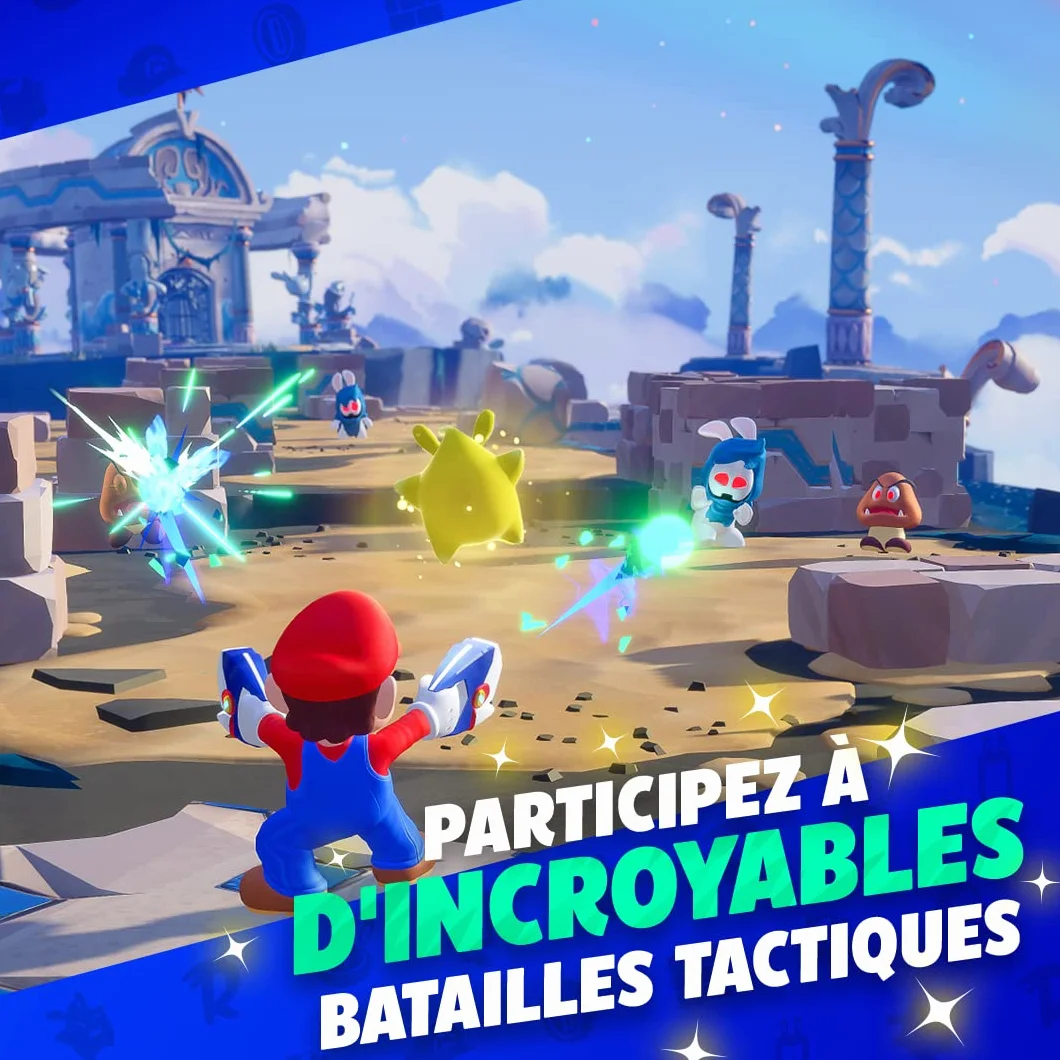 Ubisoft Mario + The Lapins Cretins Sparks of Hope Nintendo Switch gra wideo dla rodzin, zwykłych graczy, w każdym wieku