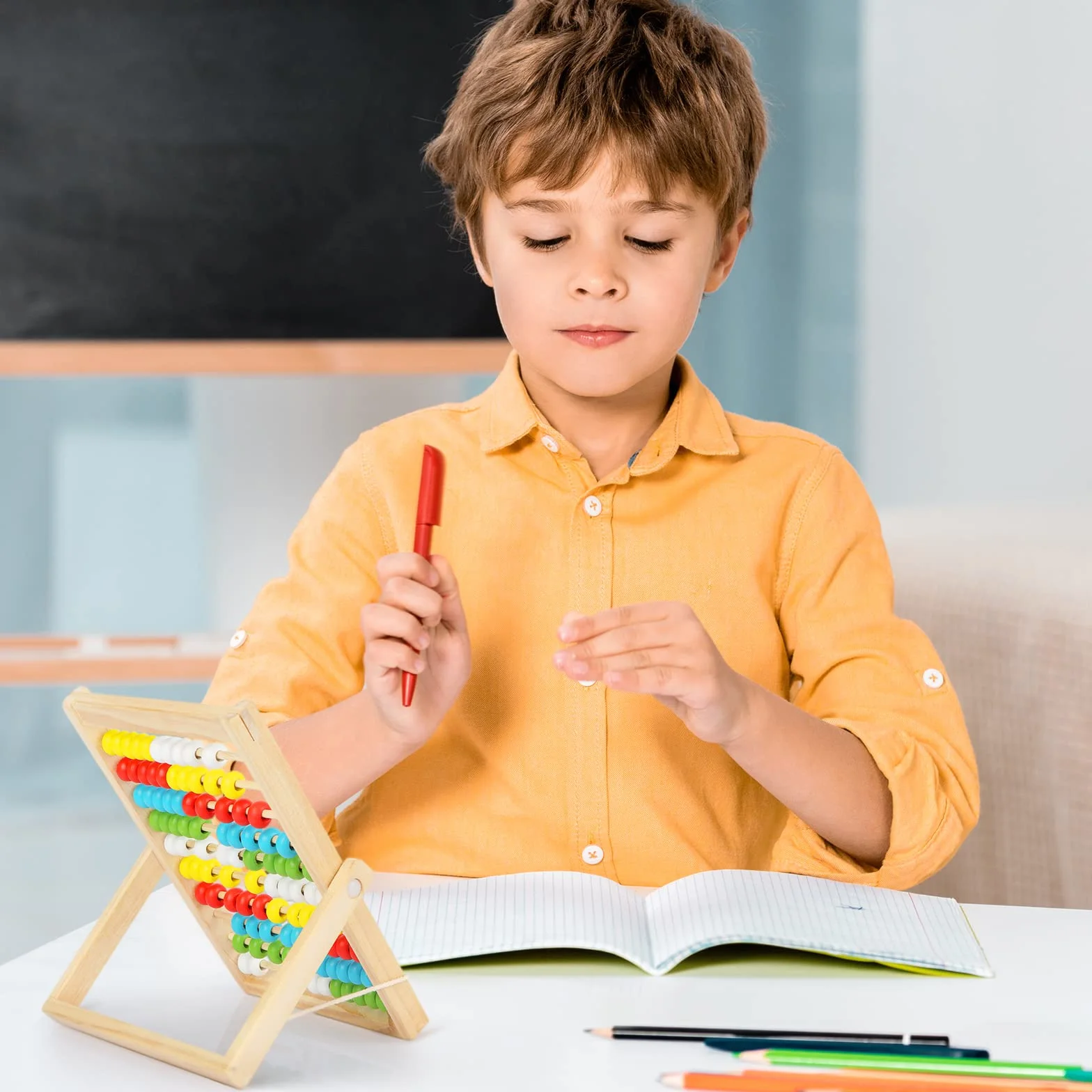 suwak rachunkowy dla dzieci, do szkoły podstawowej, liczydło, gry edukacyjne z 100 kolorowymi koralikami, drewno, do szkoły podstawowej, do matematyki, edukacji, zabawka dla dzieci