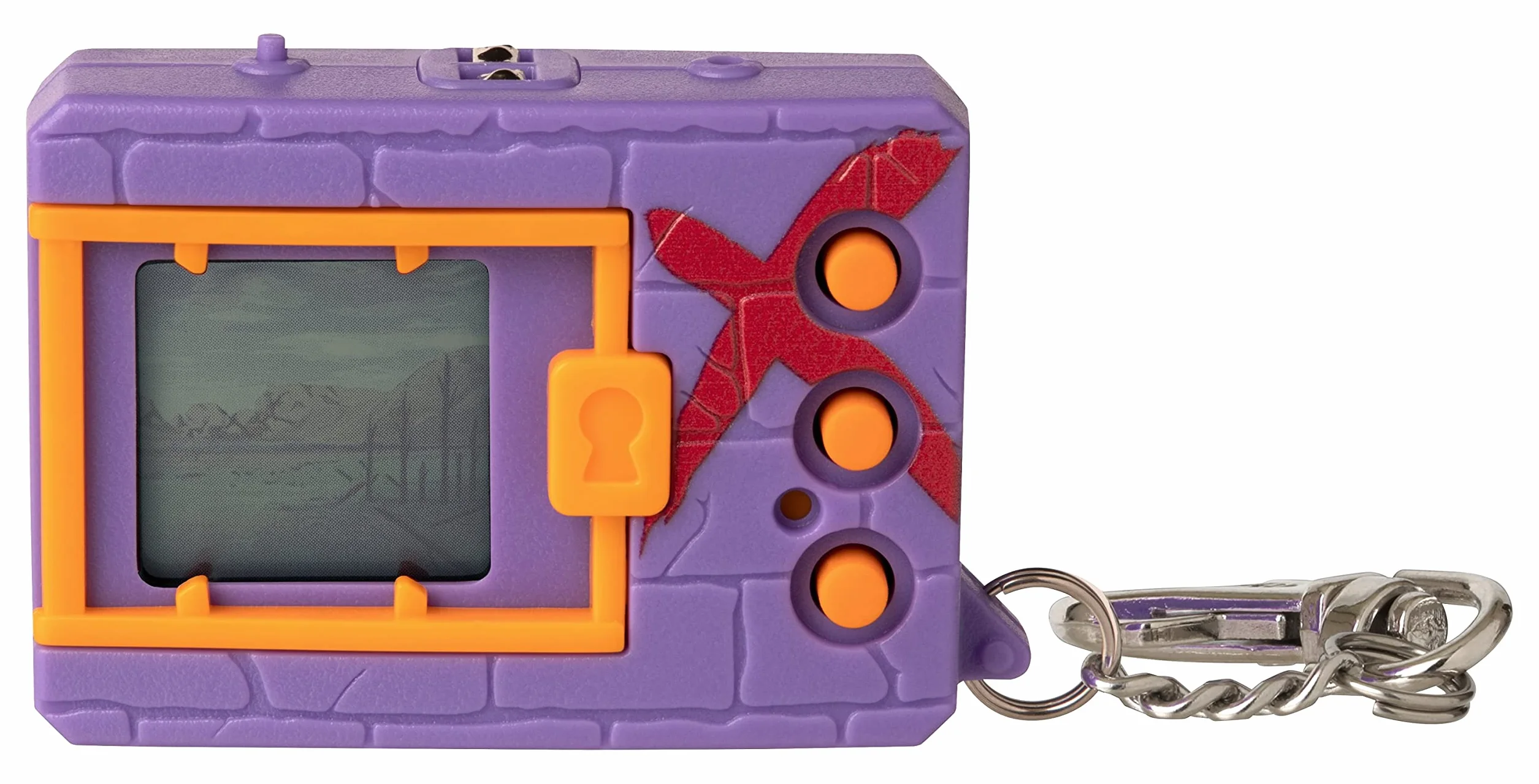 Bandai DigimonX (fioletowy i czerwony) - wirtualny potwór zwierzak Tamagotchi