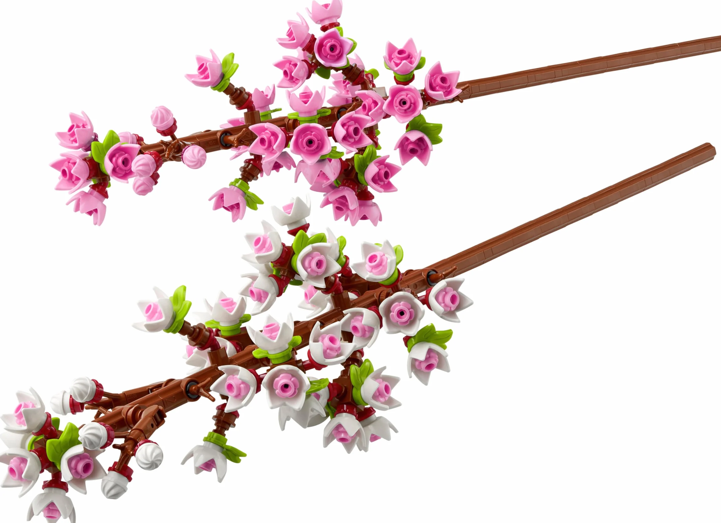 LEGO Botanicals Kwiaty wiśni, Sztuczne Kwiaty do Zbudowania z Klocków, Pomysł na Prezent dla Przyjaciółki, dla Nastolatek, dla Dziewczynek i Chłopców od 8 Lat, Ciekawe Dekoracje na Biurko, 40725