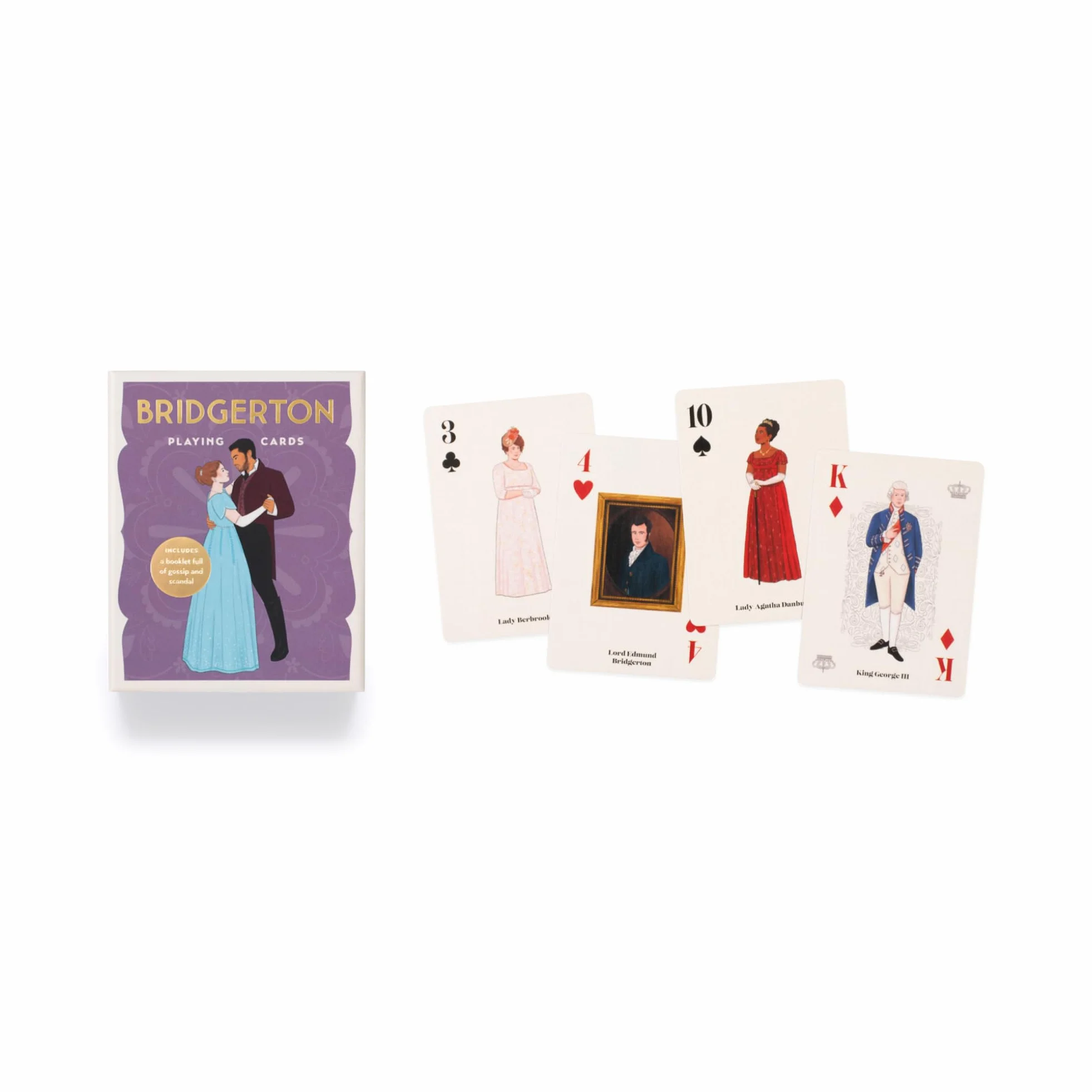 Bridgerton Playing Cards /anglais