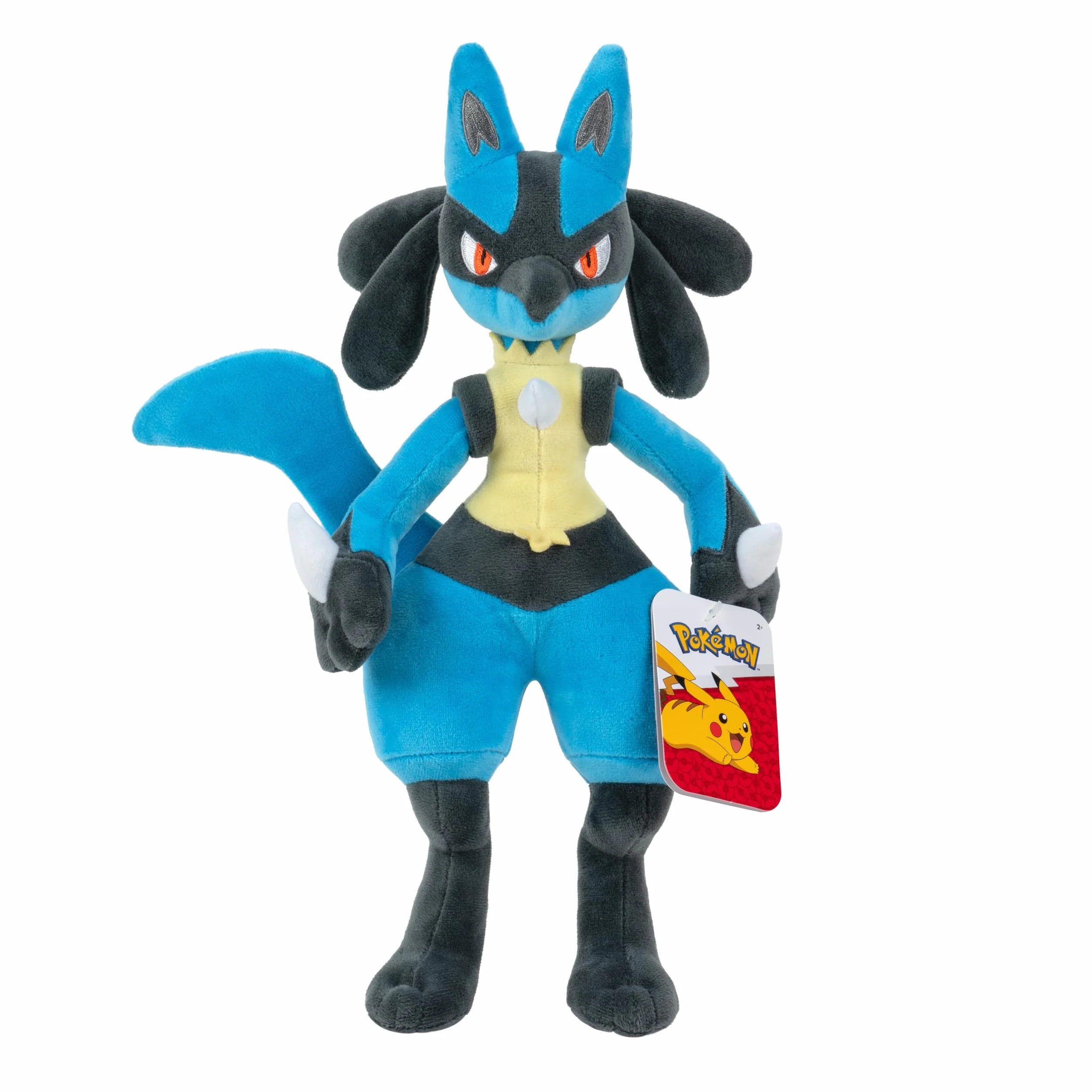 Pokémon Plush PKW4029 30cm Lucario - Official Pokemon Stuffed Toy for children 3+