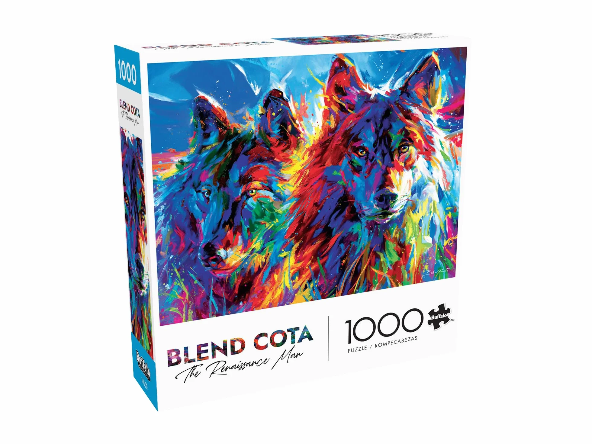 Buffalo Games - Blend COTA - Wolves True Love - 1000 Piece Jigsaw Puzzle for Adults - Challenging Puzzle Perfect for Game Nights - Finished Size is 26.75 x 19.75