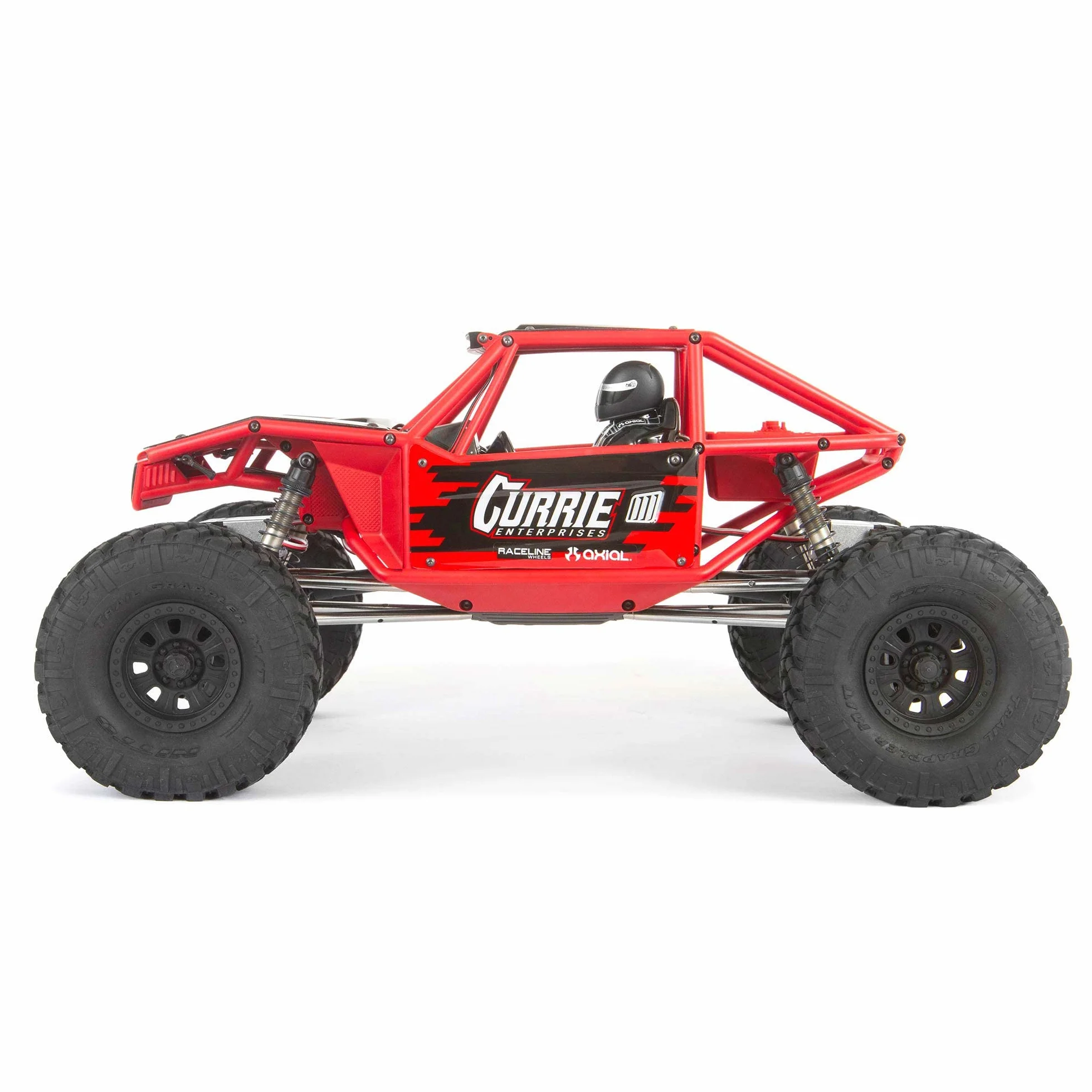 Axial Capra 1.9 4WS Unlimited Trail Buggy RTR, czerwony, wielokolorowy, AXI03022