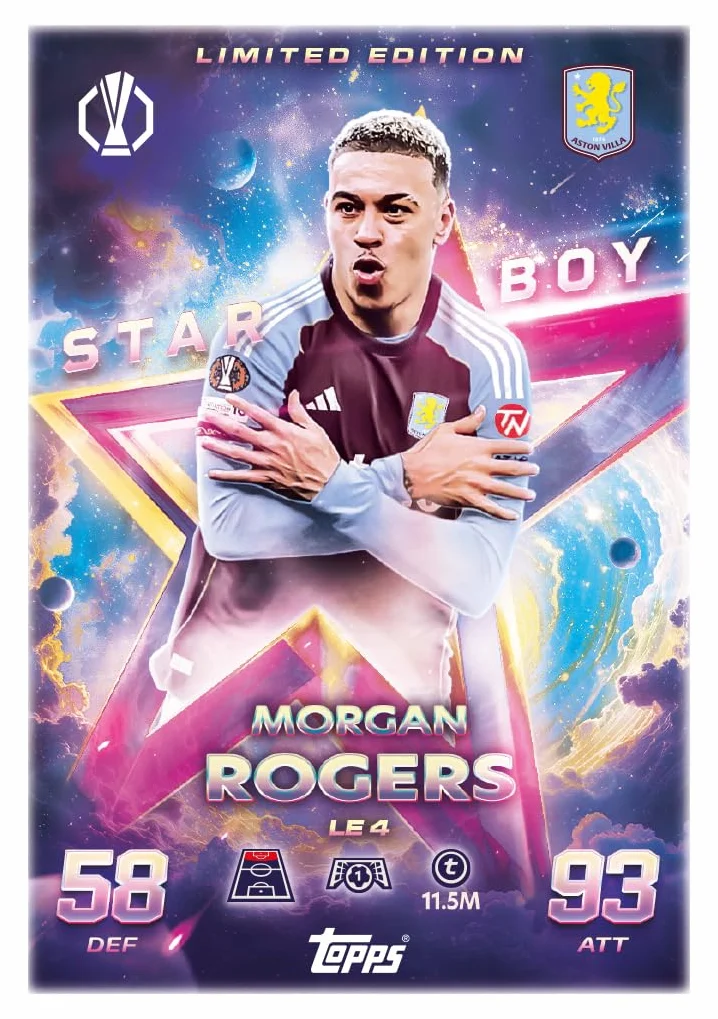 Eco Pack Match Cards Attax Ucl 25-26
