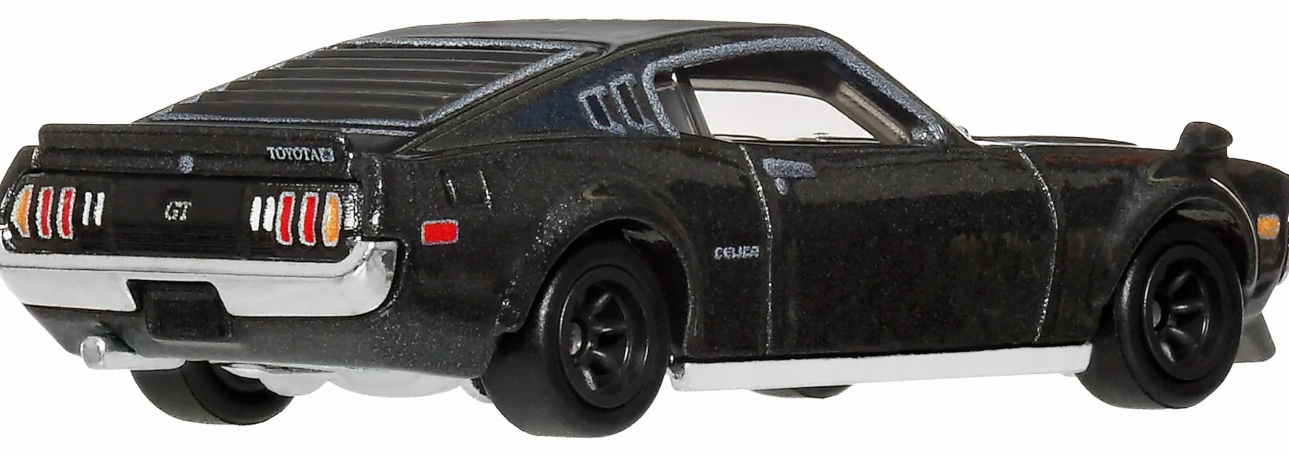 Hot Wheels Premium Car Culture Kultowe auta Samochodzik 1977 Toyota Celica (RA28), metalowe auto w skali 1:64, opony Real Riders, metalowa konstrukcja, samochód zabawka, JKD98