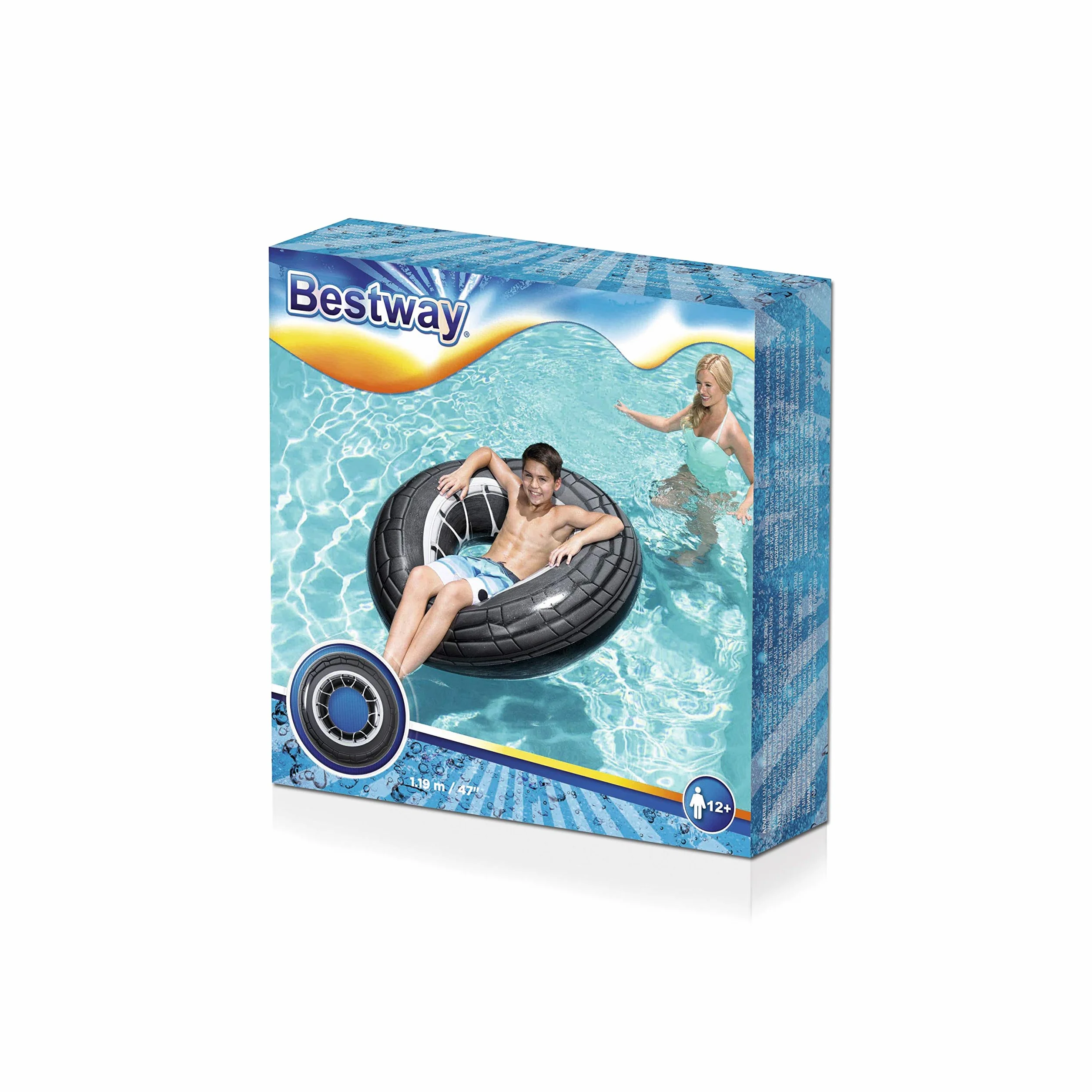 Bestway koło do pływania High Velocity od 12 lat, 119 cm