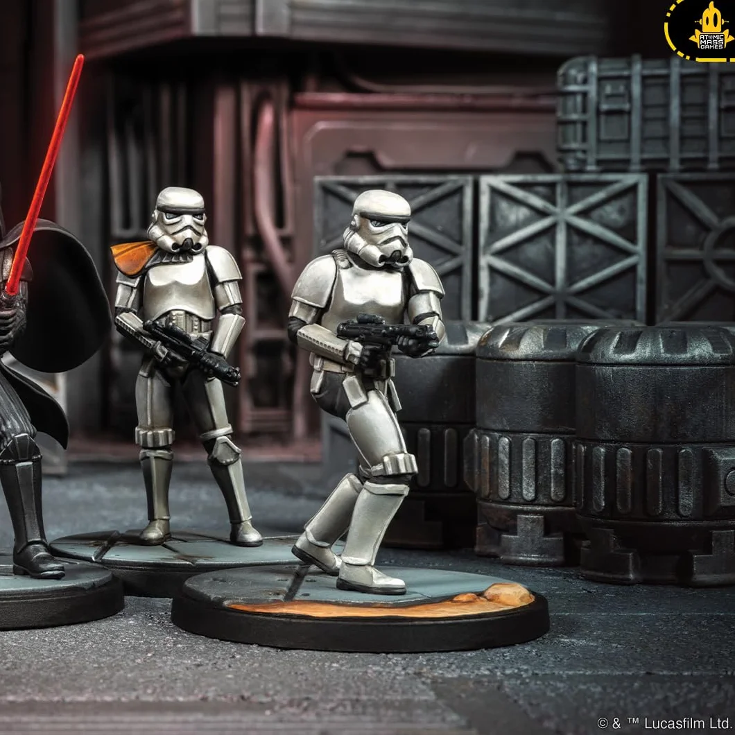 Atomic Mass Games Star Wars Shatterpoint Fear and Dead Men Squad Pack – miniatury stołowe, gra strategiczna dla dzieci i dorosłych, dla dzieci w wieku od 14 lat, 2 graczy, 90 minut gry, wyprodukowano