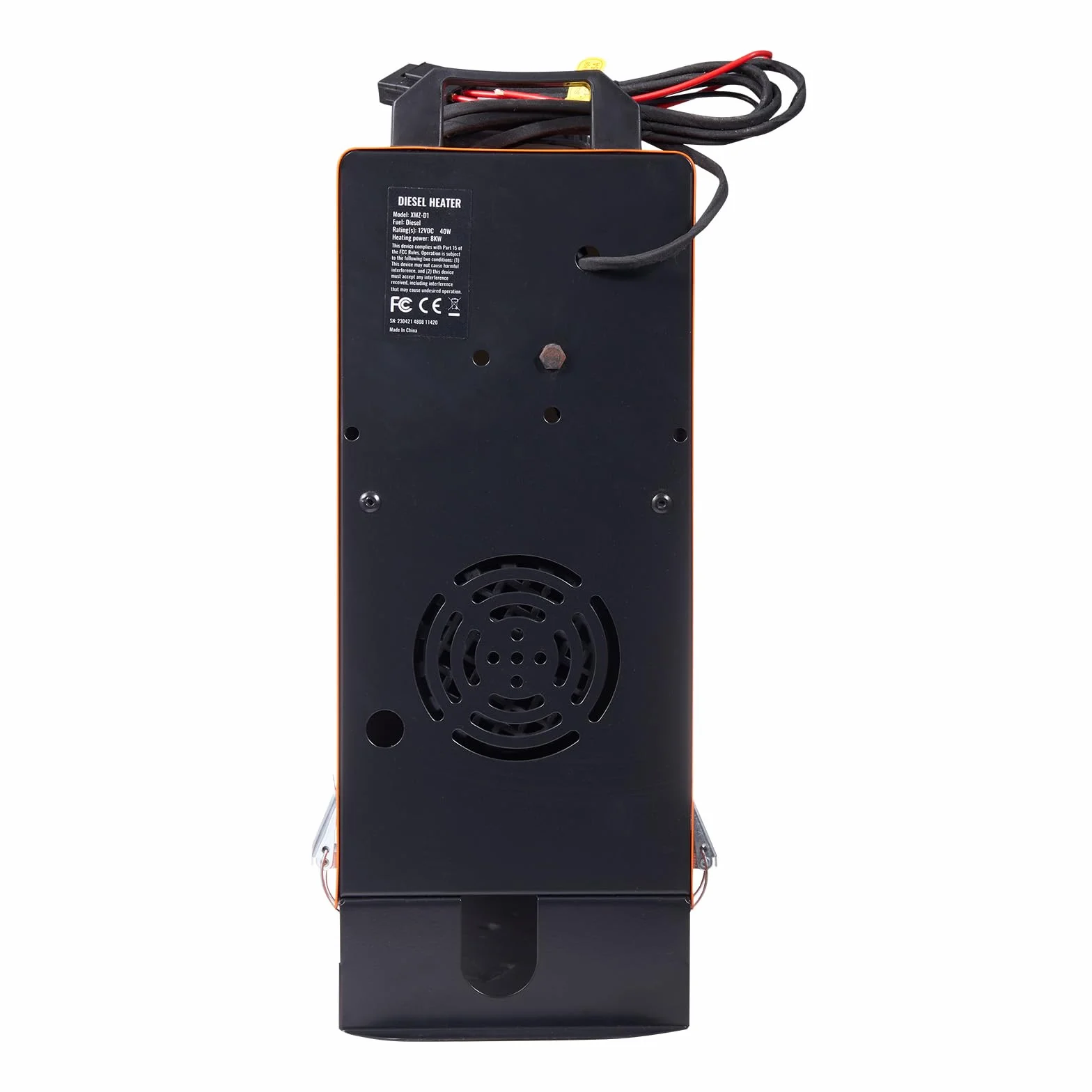 VEVOR Nagrzewnica na olej napędowy 12 V (8 kw-25㎡-LCD pionowo)