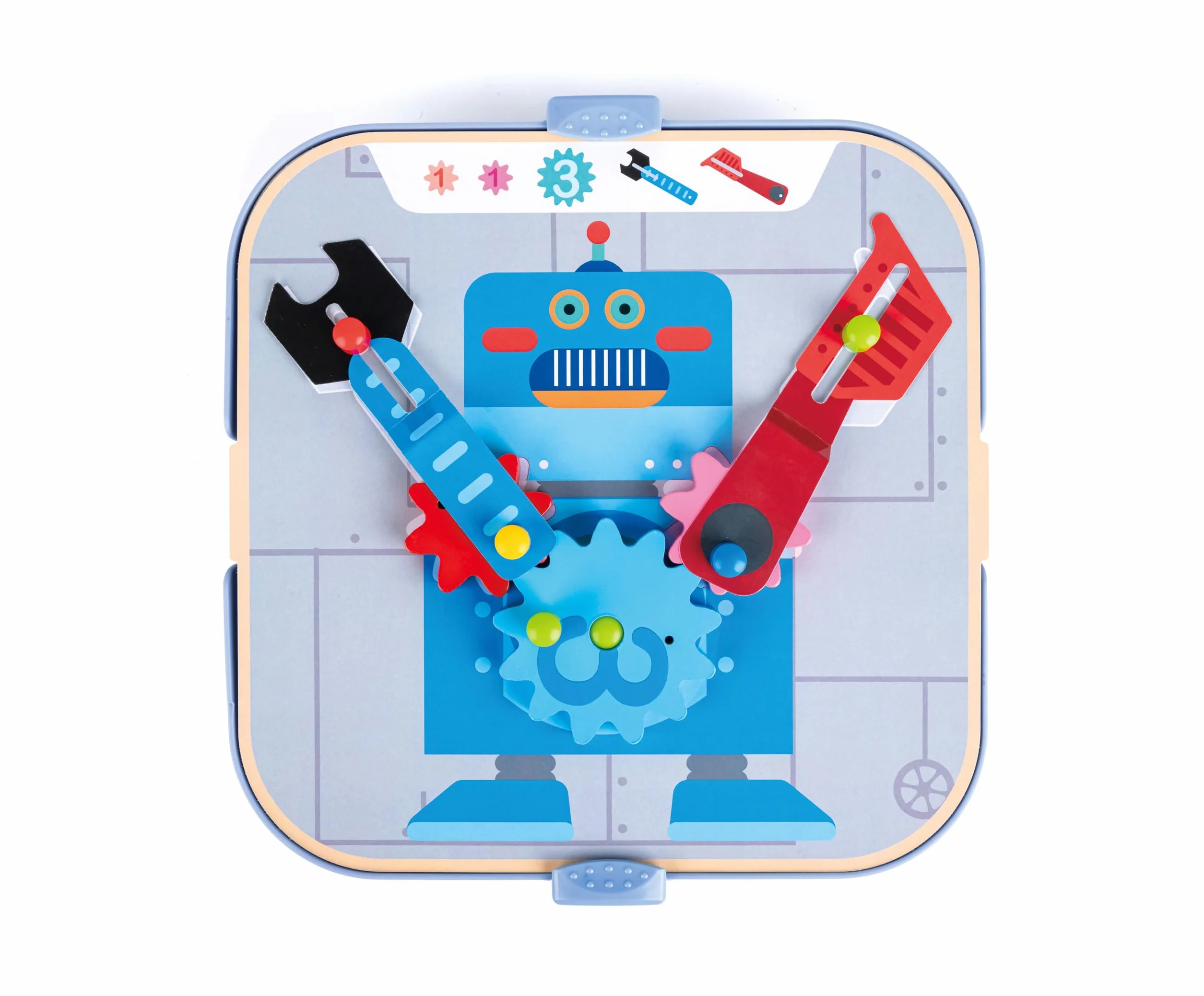 Hape E1065 Zestaw przekładni i konstrukcji, wielokolorowy