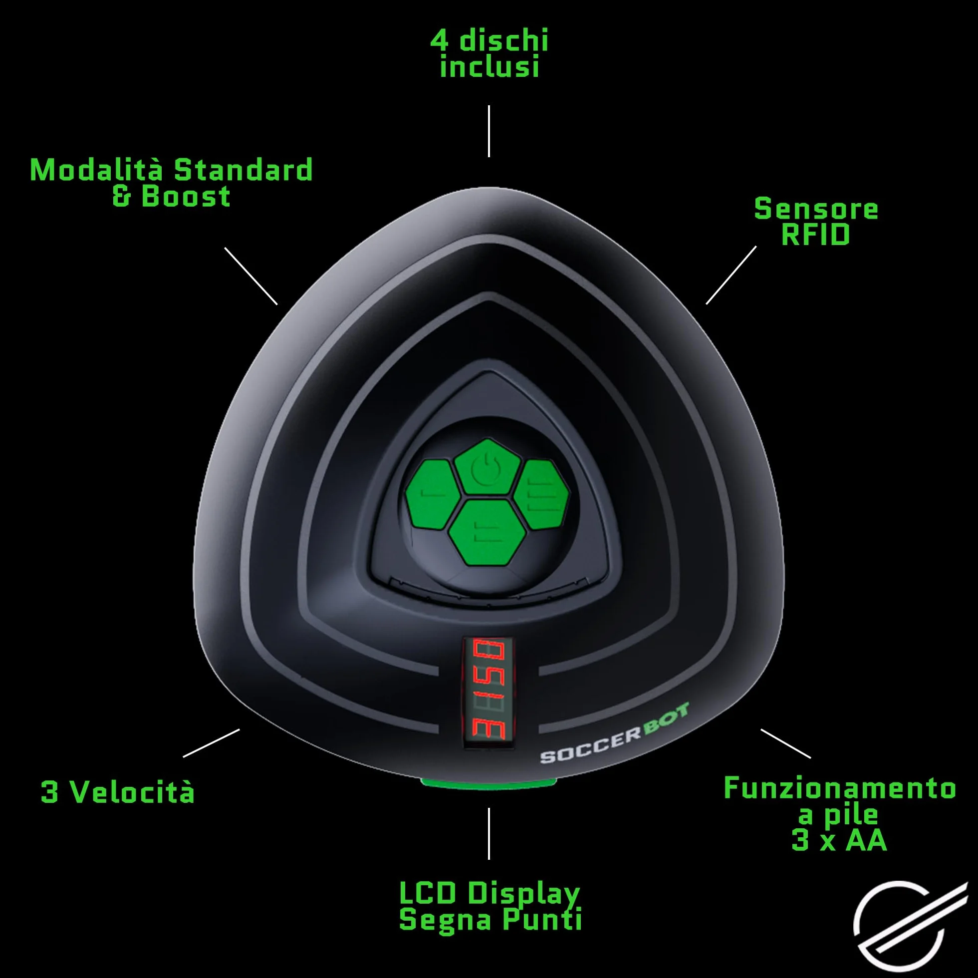 Soccer Bot Smart Ball, trener piłki nożnej w pomieszczeniach, solo lub dla wielu graczy, dla dzieci od 6 lat, MR100