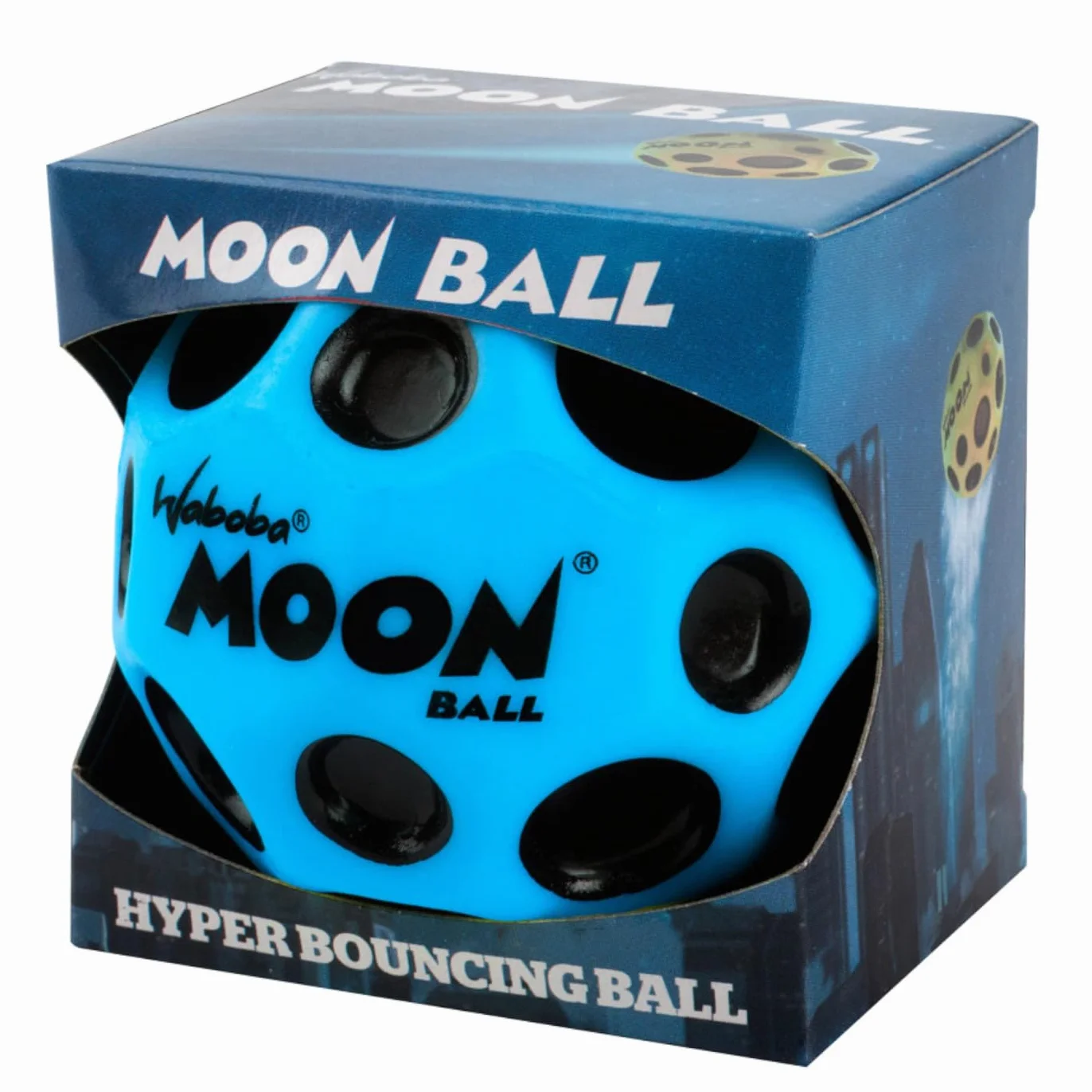 Waboba The Original Moon Ball - Hyper Bouncy Ball - Ekstremalne odbijanie i zabawa dla wszystkich grup wiekowych - idealna do aktywnej zabawy i gier na świeżym powietrzu
