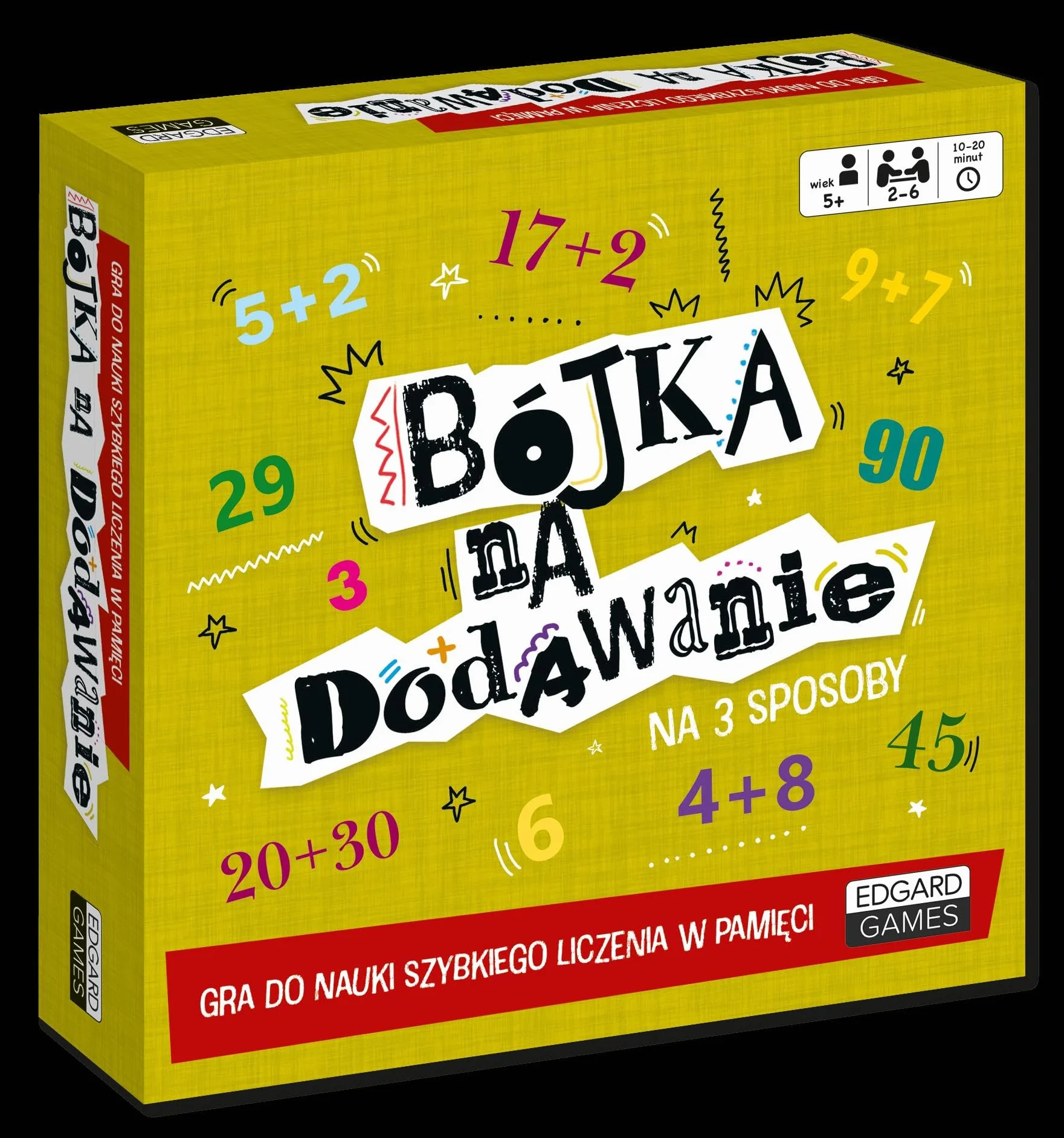 Bójka na dodawanie: Gra do nauki szybkiego liczenia w pmięci