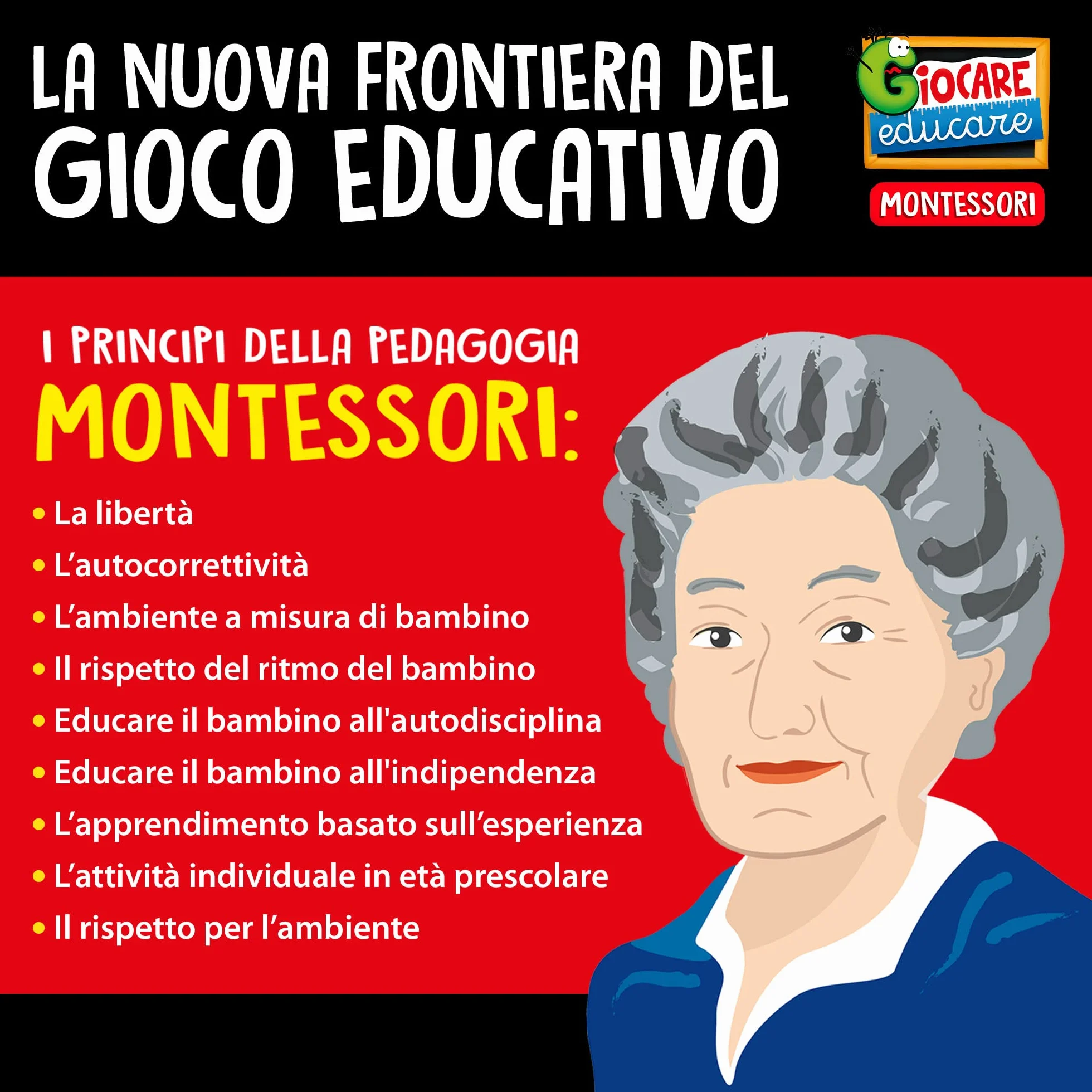 Lisciani Giochi - Montessori Maxi Laboratorium Pisania, 3-6 lat, 95186