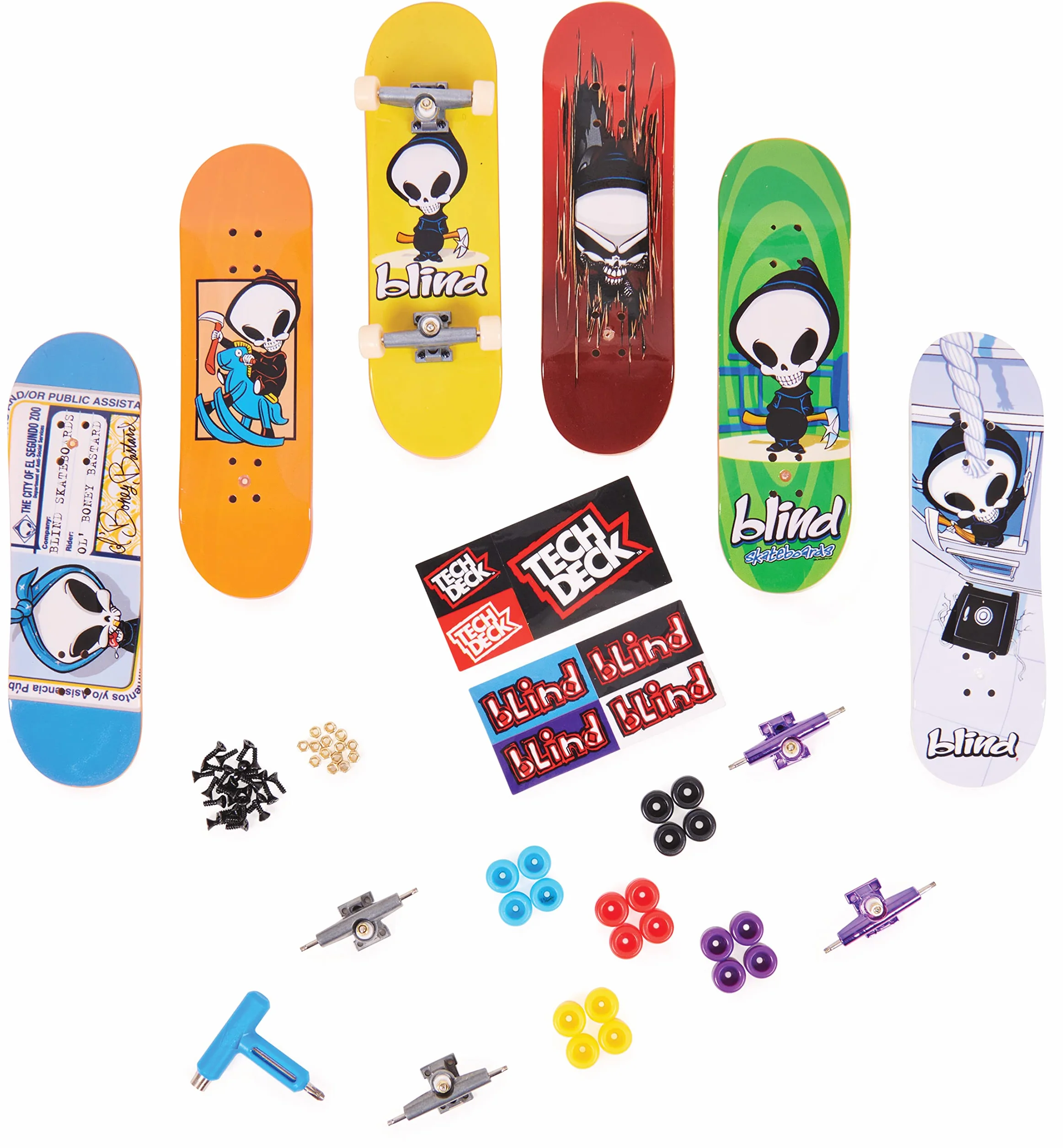 Tech Deck - Sk8shop Bonus Pack (styles vary), Sk8shop Fingerboard Bonus Pack, Collectible and Customizable Mini Skateboards (Styles May Vary)
