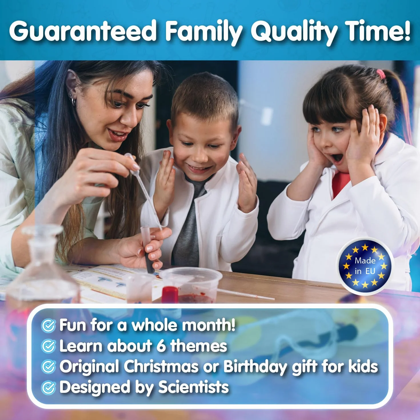 Science4you 100 eksperymentów naukowych dla dzieci - mały chemiczny zestaw edukacyjny do nauki fizyki, chemii, zabawki edukacyjne, oryginalne prezenty dla dzieci 8, 9, 10, 11+