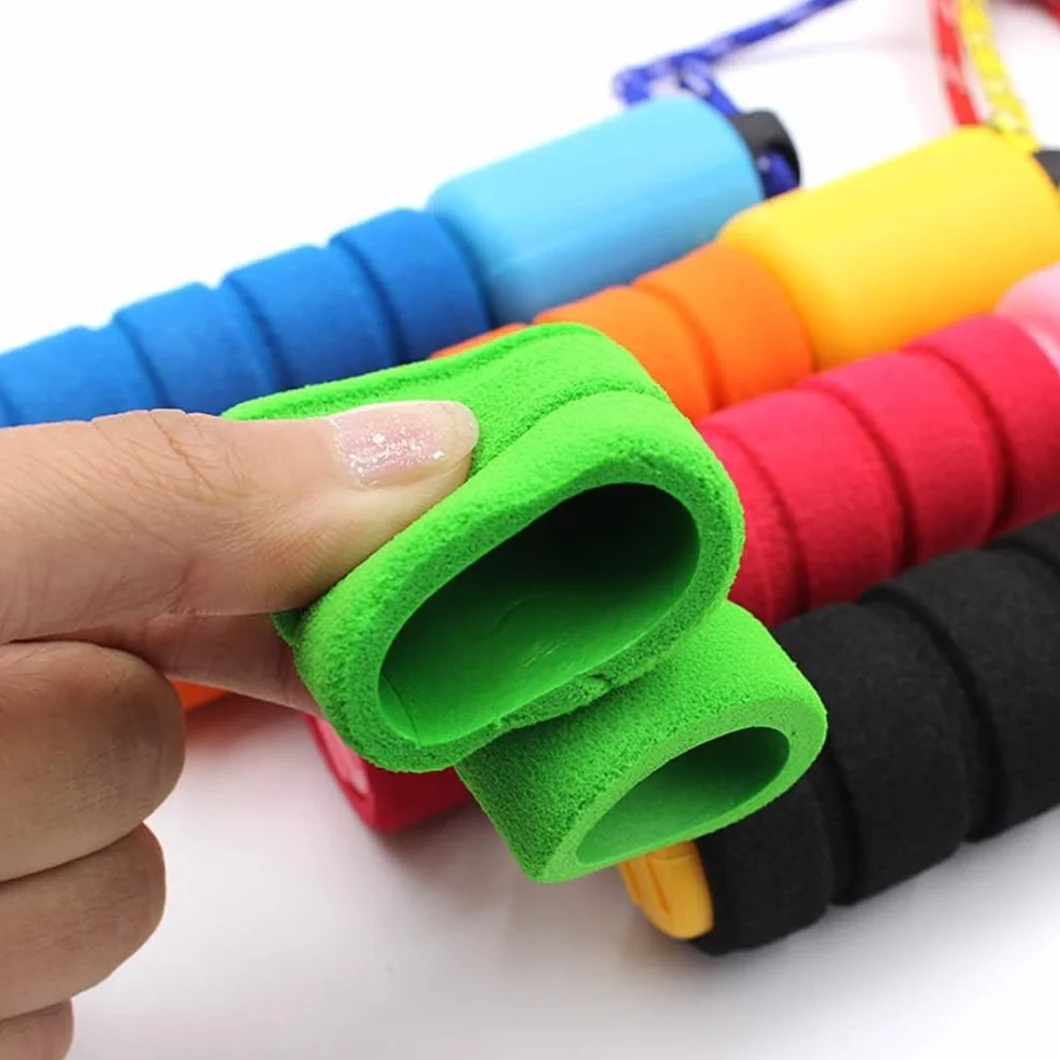 PARENCE.- Skakanka z wbudowanym licznikiem - zabawna i edukacyjna - Zintegrowany licznik, ergonomiczne uchwyty - losowy kolor
