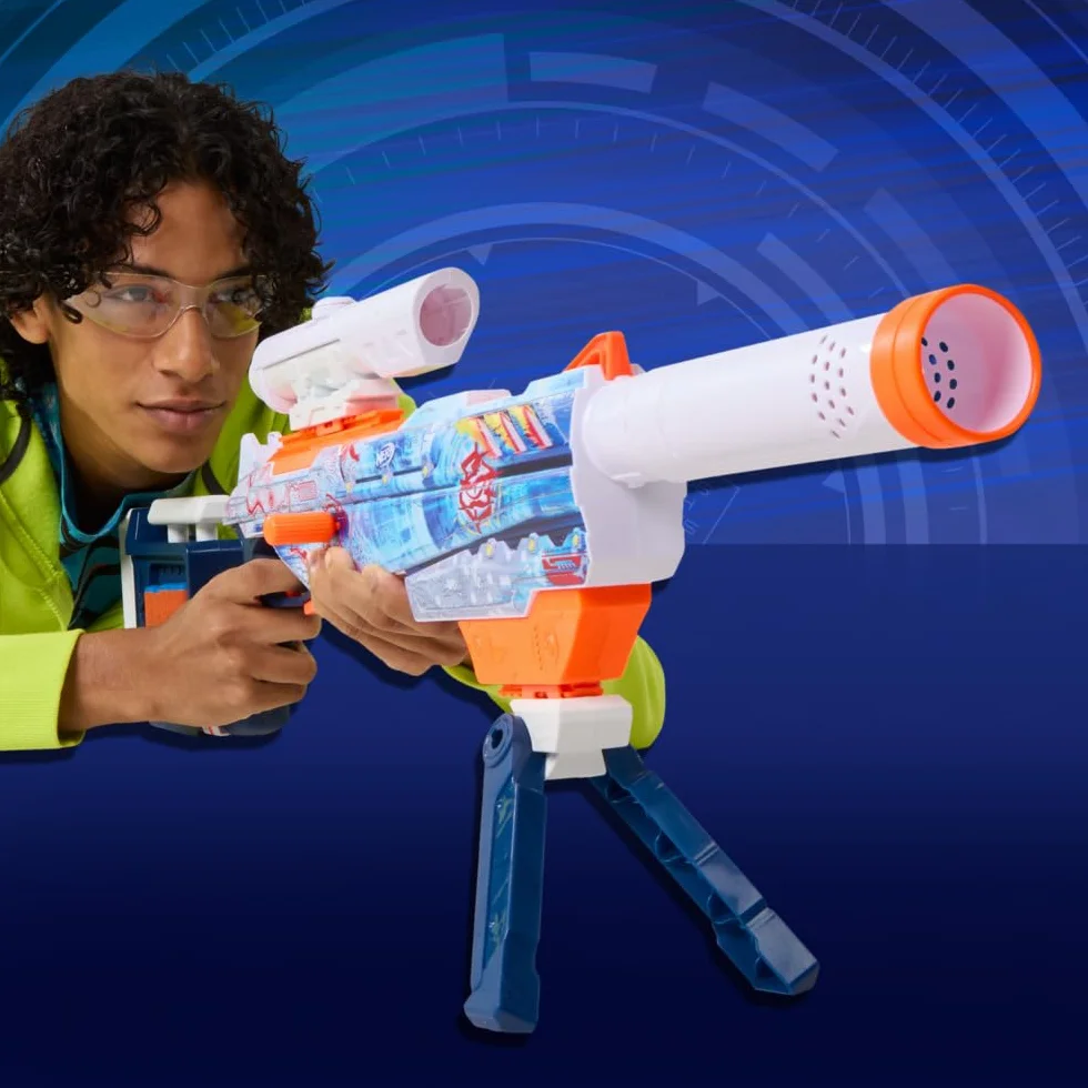 Wyrzutnia Nerf Loadout Arctic Zerostriker i strzałki N1