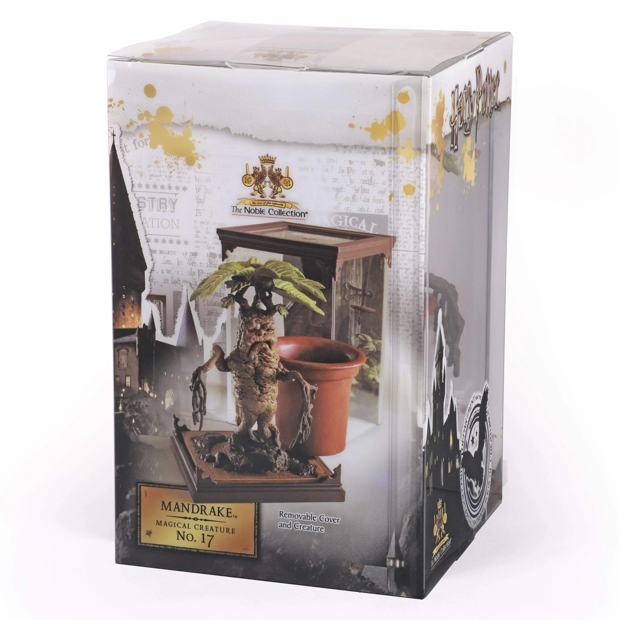 The Noble Collection Mandragora z magicznymi stworzeniami - ręcznie malowane magiczne stworzenie #17 - Oficjalnie licencjonowane figurki kolekcjonerskie o przekątnej 7 cali (18,5 cm) - dla dzieci i
