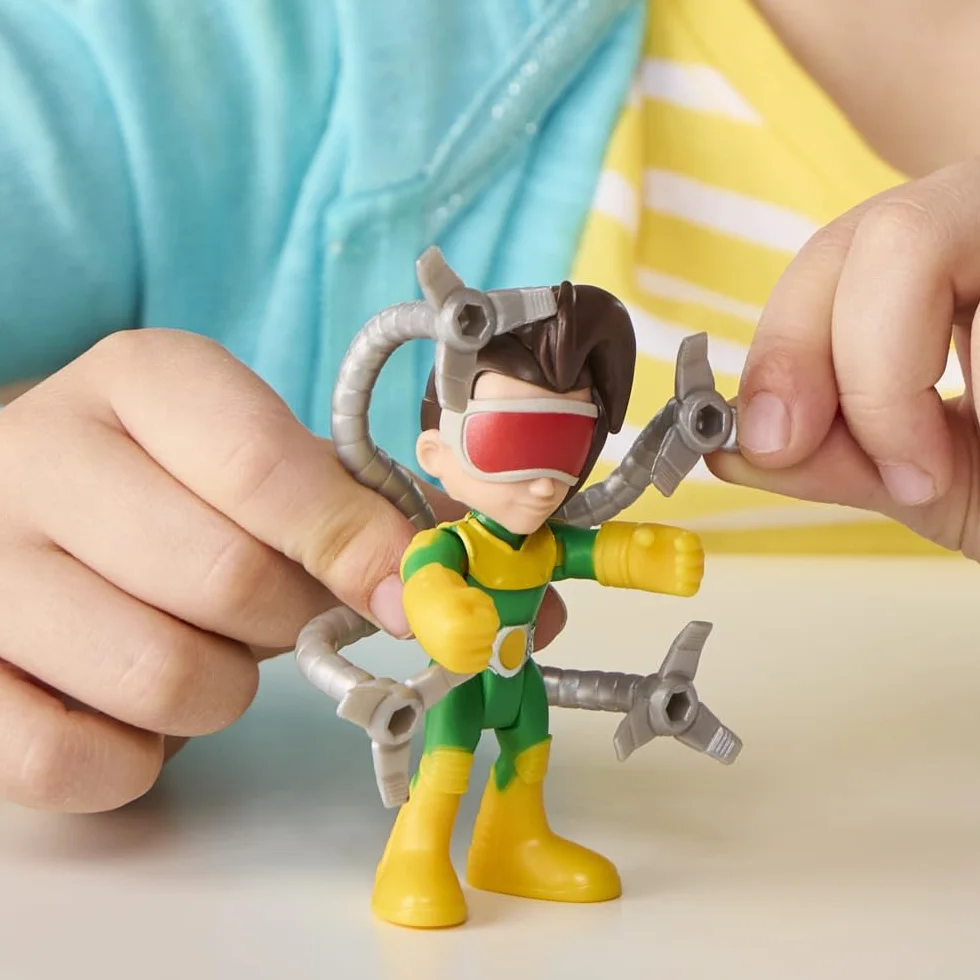 Doc Ock z serialu ""Spidey i super-kumple"" Marvela, zabawka z dodatkiem, figurki w skali 7,6 cm, zabawki z superbohaterami dla dzieci, wiek: od 3 lat