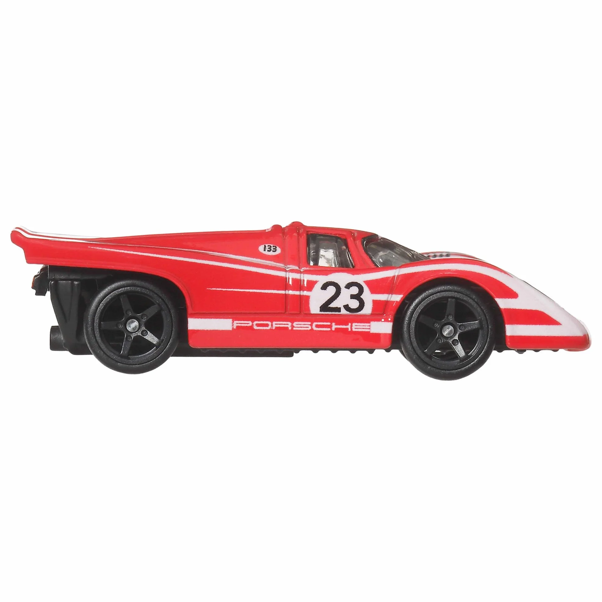 Hot Wheels Premium Car Culture Kultowe auta Circuit Legends Porsche 917K Metalowy samochód zabawka w skali 1:64 z oponami Real Riders, JBK63