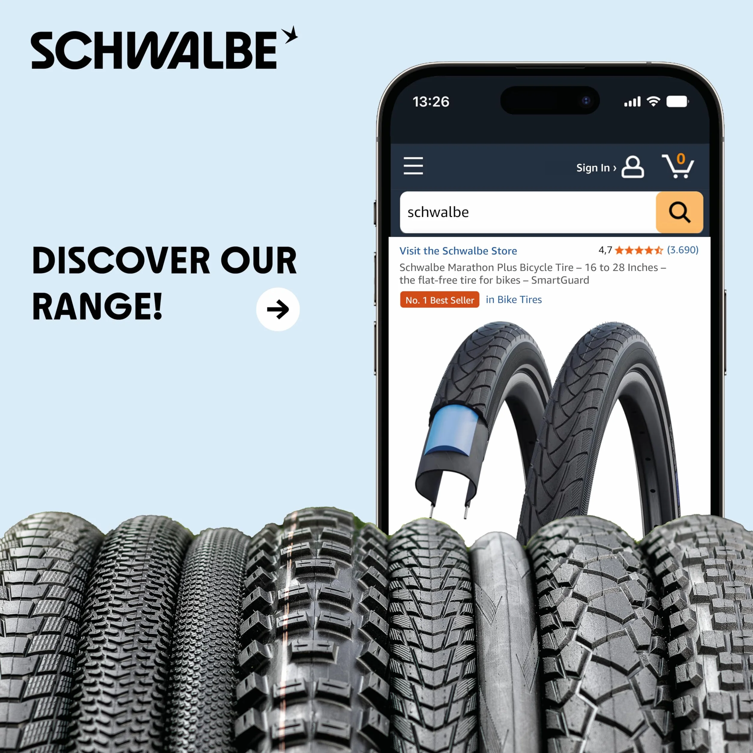 Schwalbe Clik Valve – nakładka na wentyl rowerowy, zestaw do konwersji SV-SCV (Valves with Pump Head)