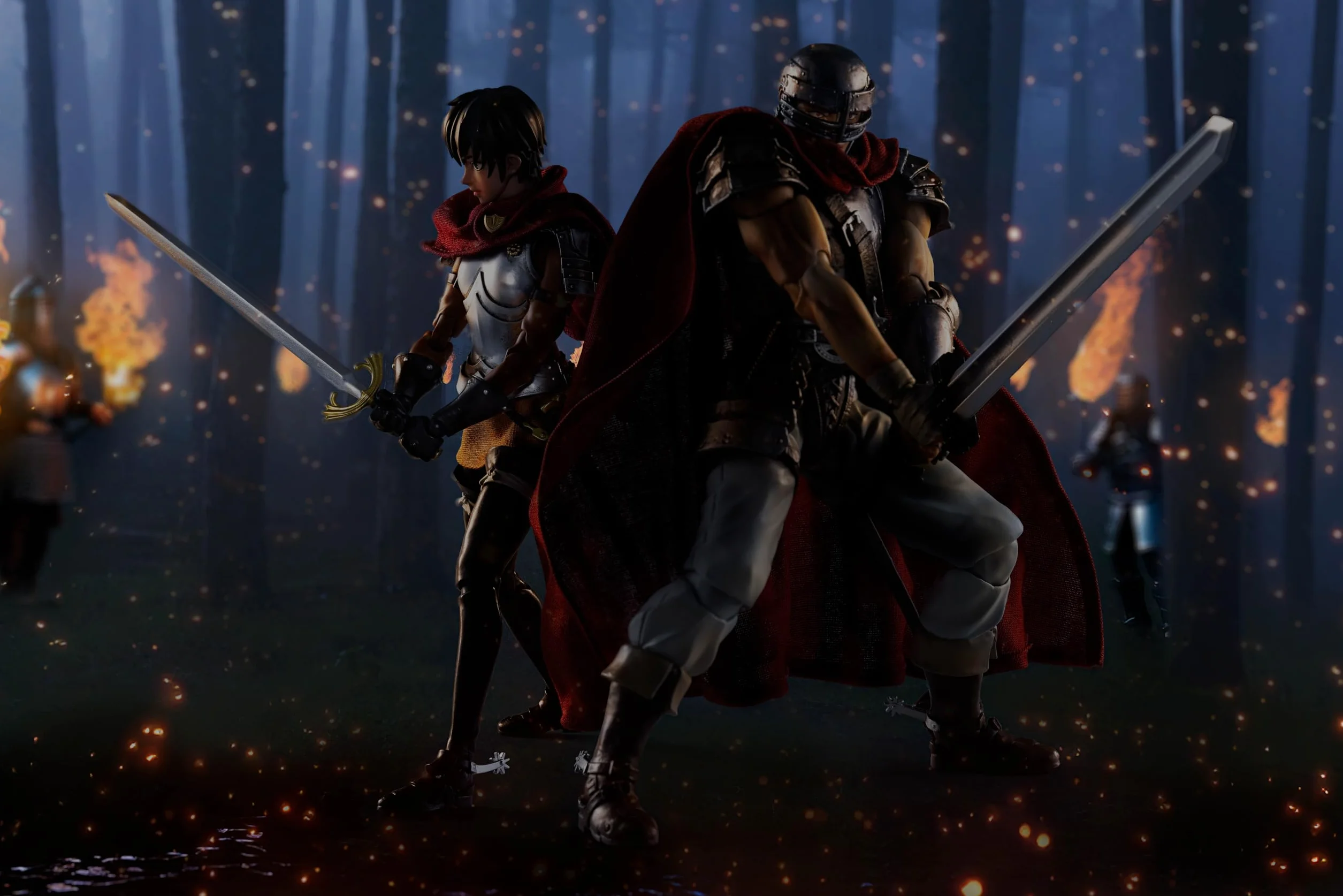 TAMASHII NATIONS S.H. Figuarts Berserk Caska (grupa jastrzębia), ok. 145 mm, PCW, ABS, tkanina, wstępnie pomalowana figurka