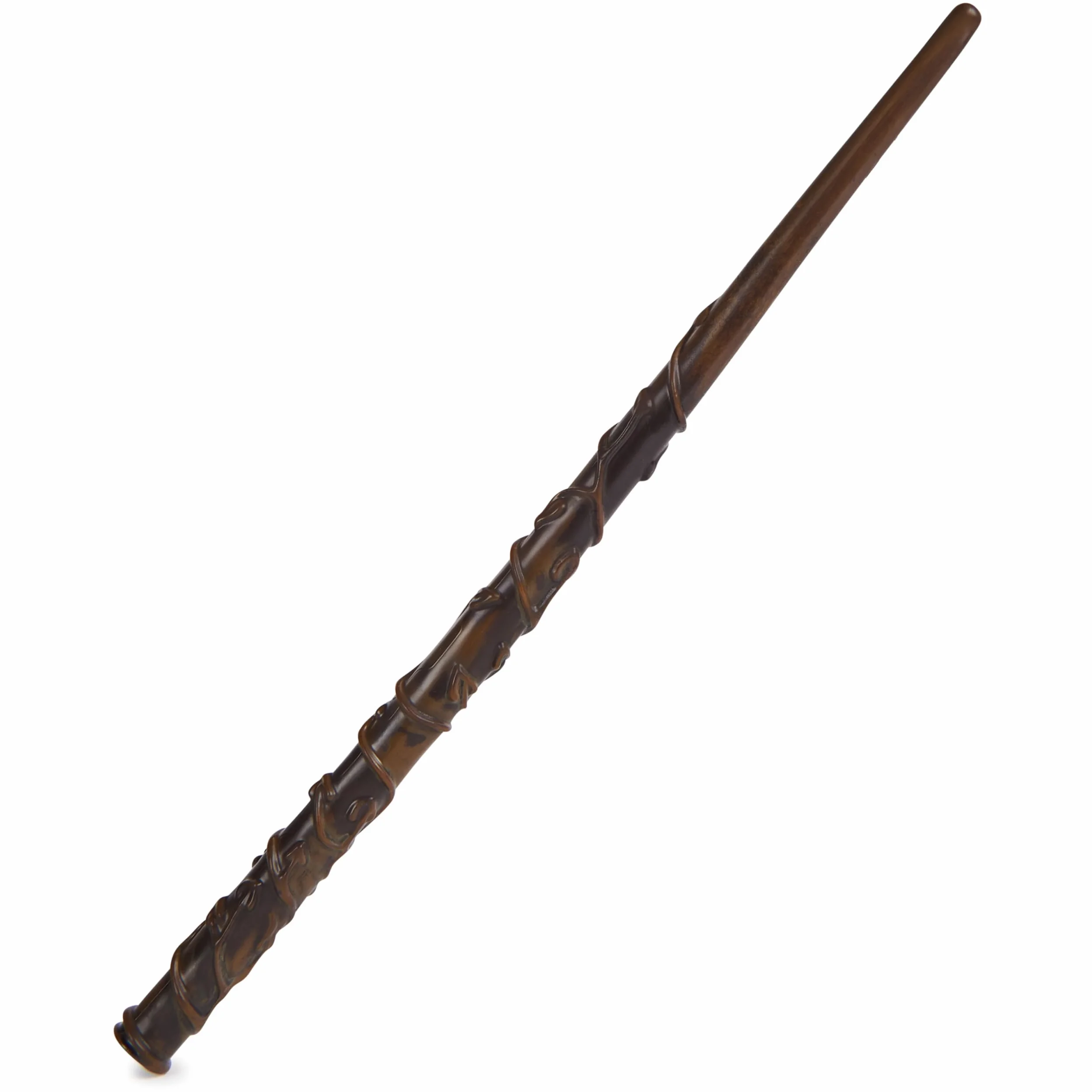 Wizarding World Harry Potter - Autentyczna różdżka Hermiona Granger z tworzywa sztucznego z uchwytem Hogwart, ok. 30,5 cm, zabawka dla dzieci od 14 lat, artykuł dla fanów, złoty