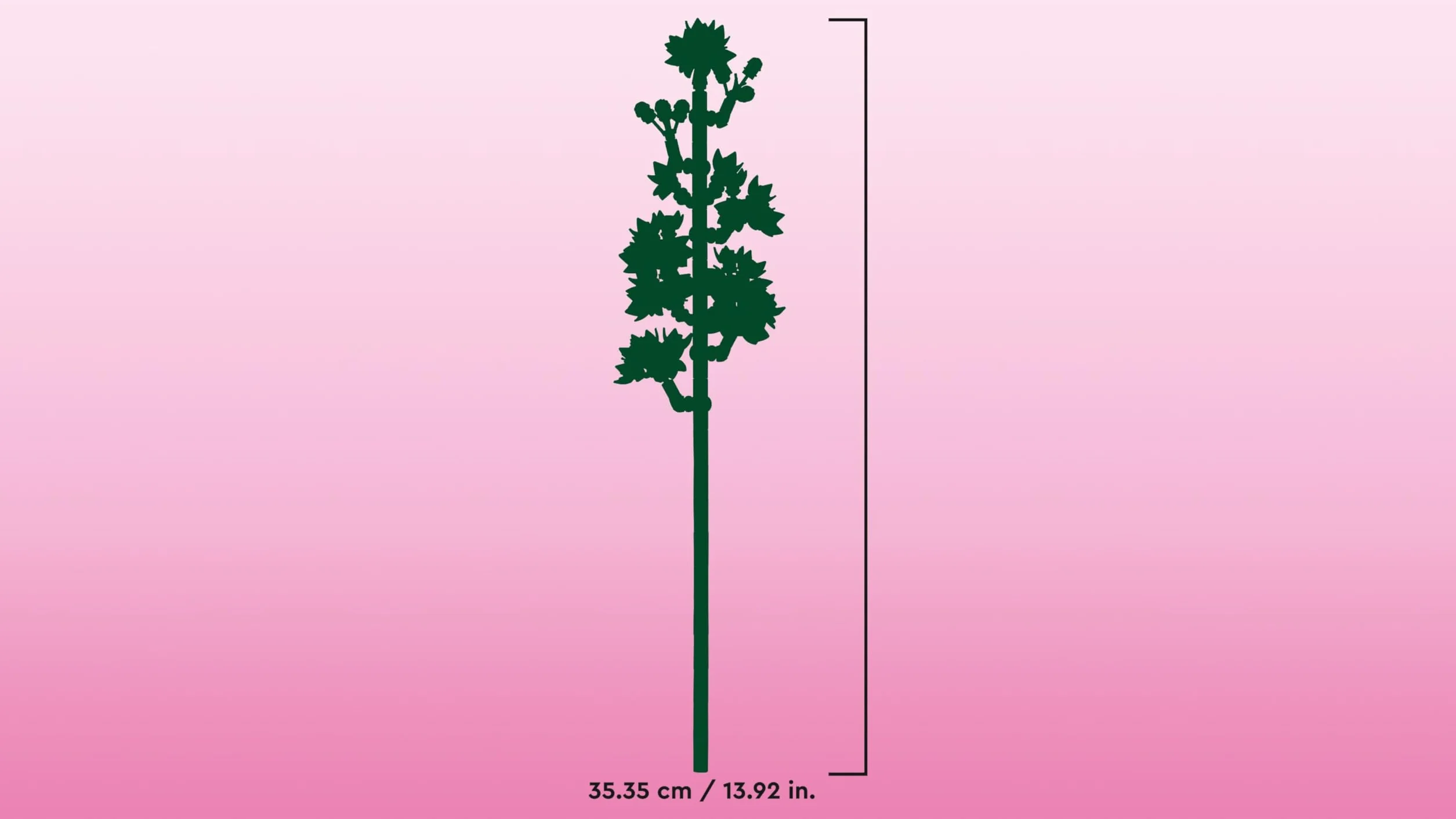 LEGO Botanicals Kwiaty wiśni, Sztuczne Kwiaty do Zbudowania z Klocków, Pomysł na Prezent dla Przyjaciółki, dla Nastolatek, dla Dziewczynek i Chłopców od 8 Lat, Ciekawe Dekoracje na Biurko, 40725