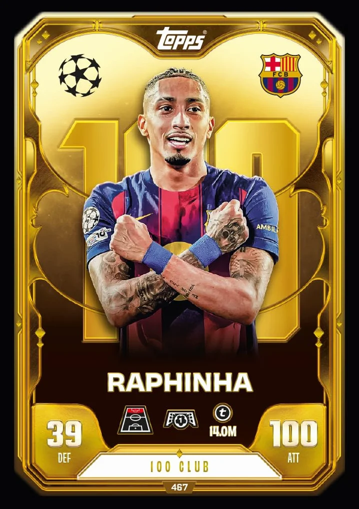 Topps UCC Match Attax 2025/26 - Mega Tin - Centurions - zawiera 45 kart Match Attax Plus 3 ekskluzywne karty Gladiators LE.